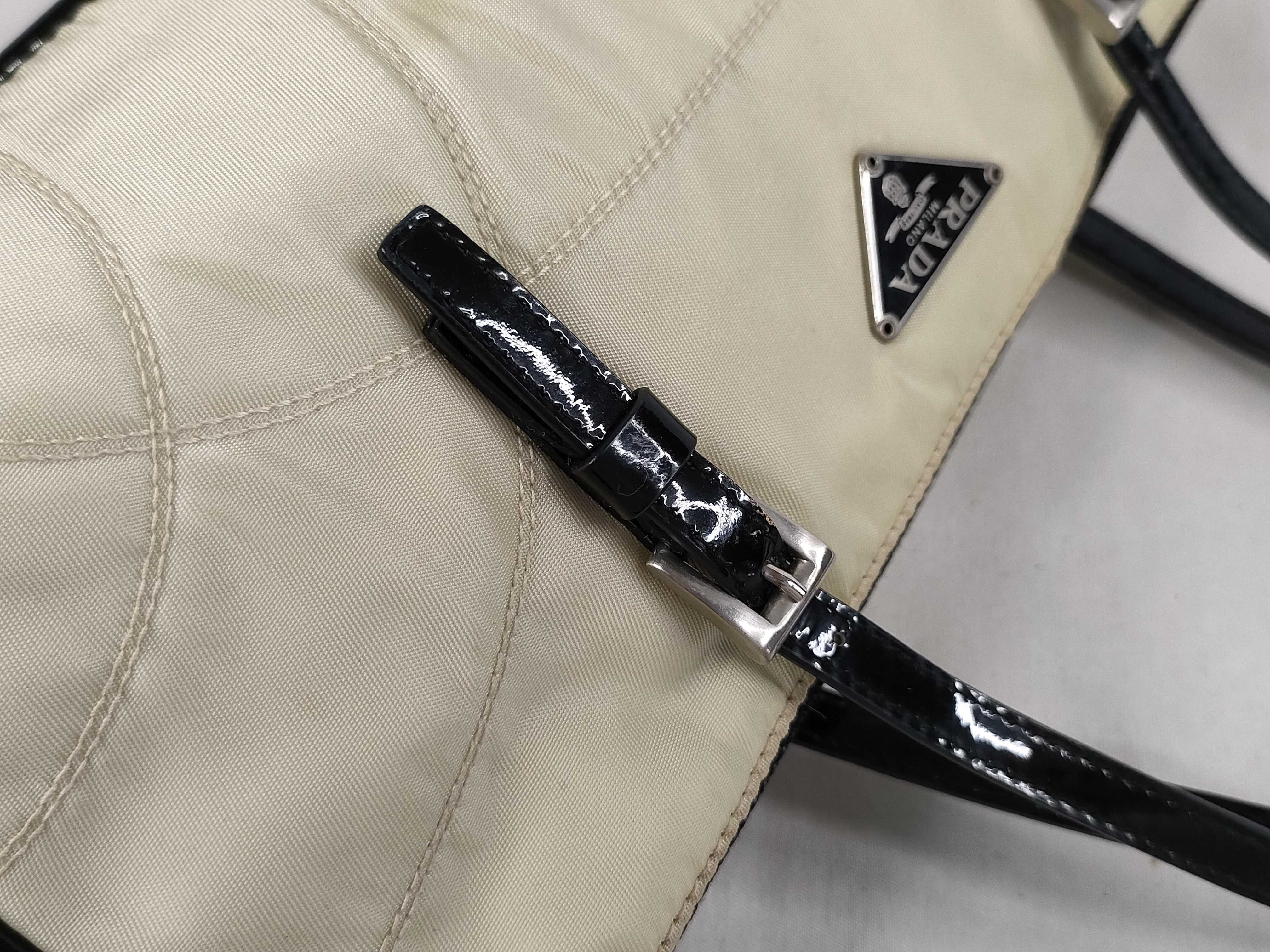 Nylon Prada Handbag Triangle Logo Bag Handbag — view 5