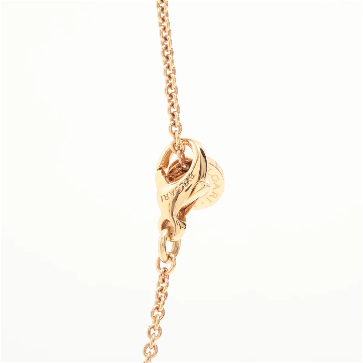 B Zero One Element Diamond Necklace 750(PG) x Ceramic 17.7g A4KRCC Small stone — view 3