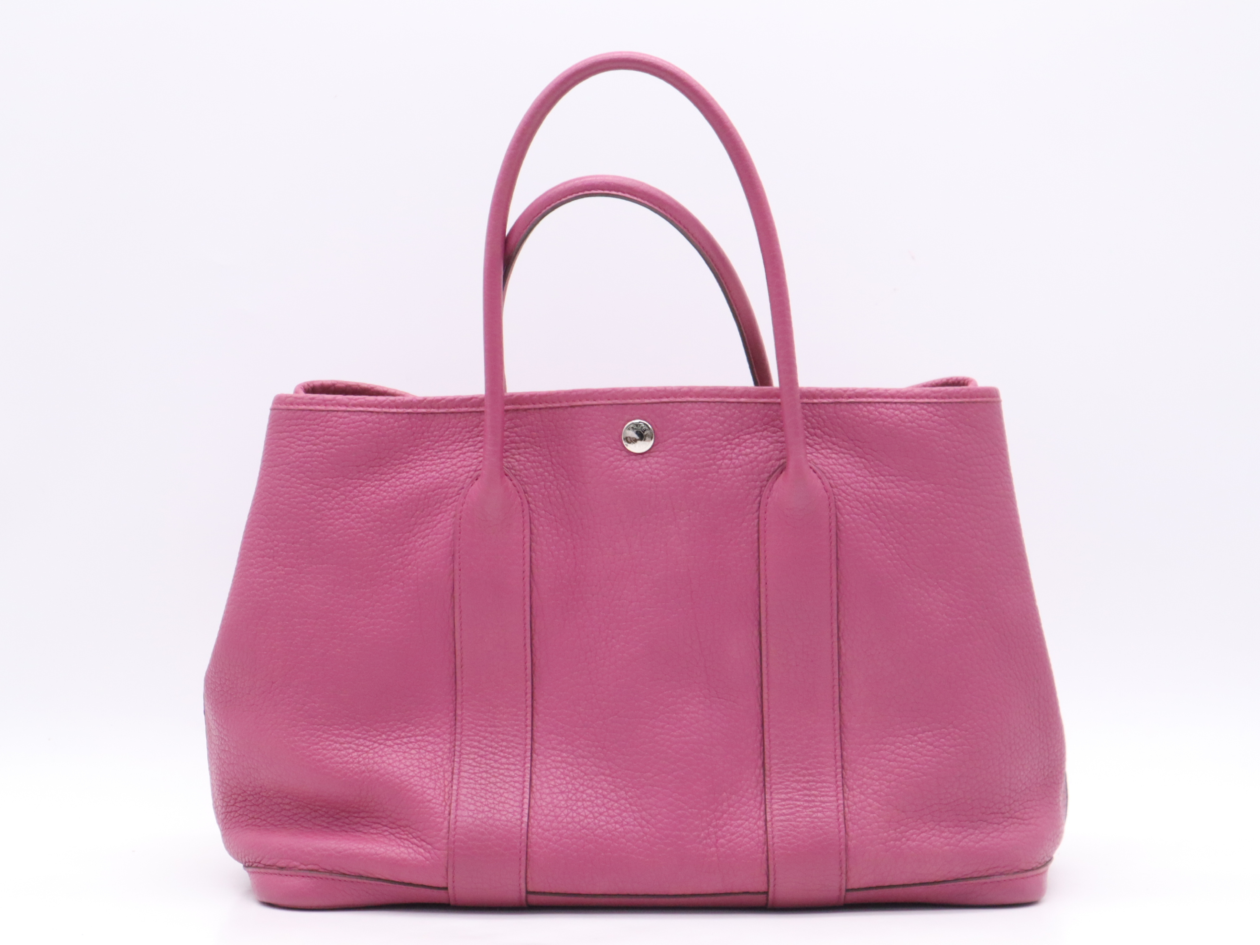 Toile Officier Garden Party PM Purple P stamp 2012 Handbag — view 2