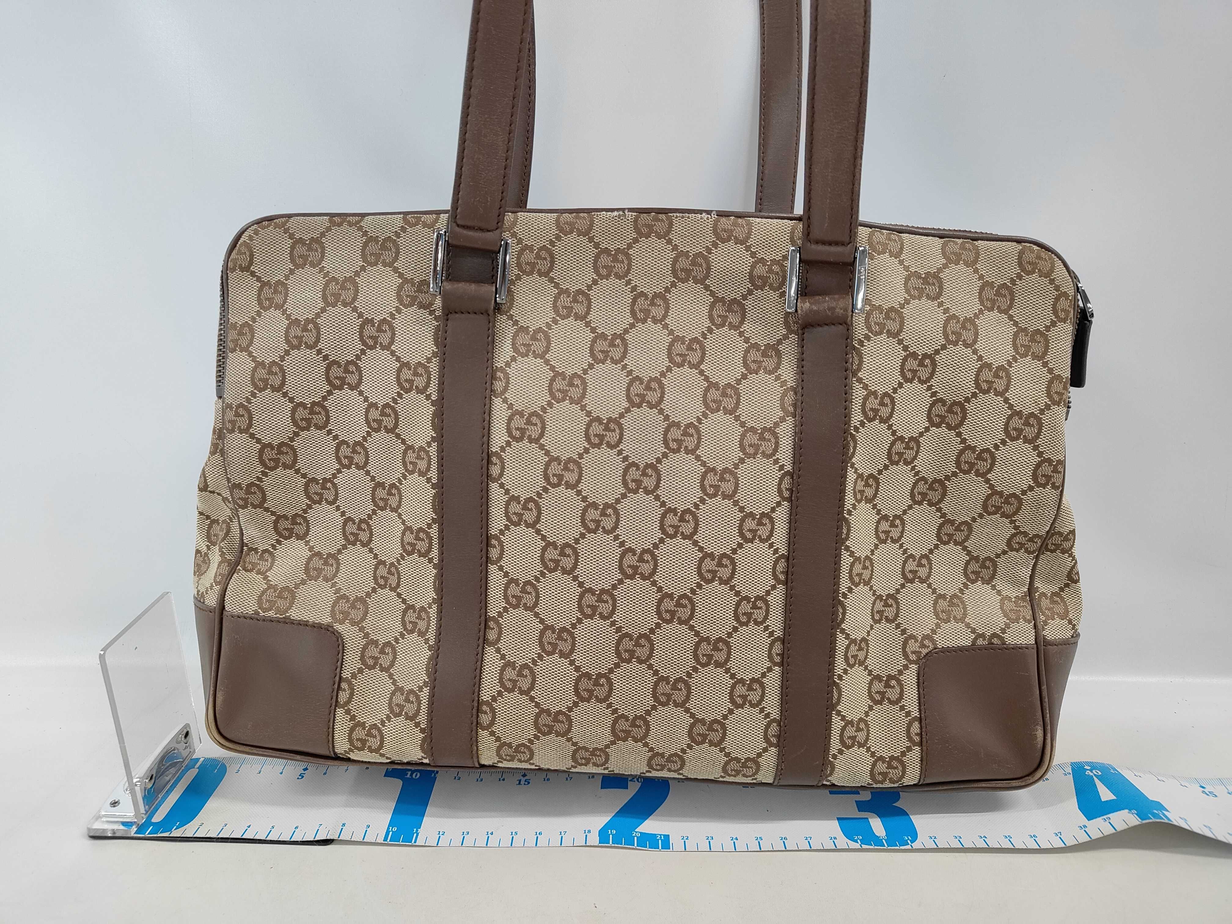 GG Canvas Leather Handbag — view 2