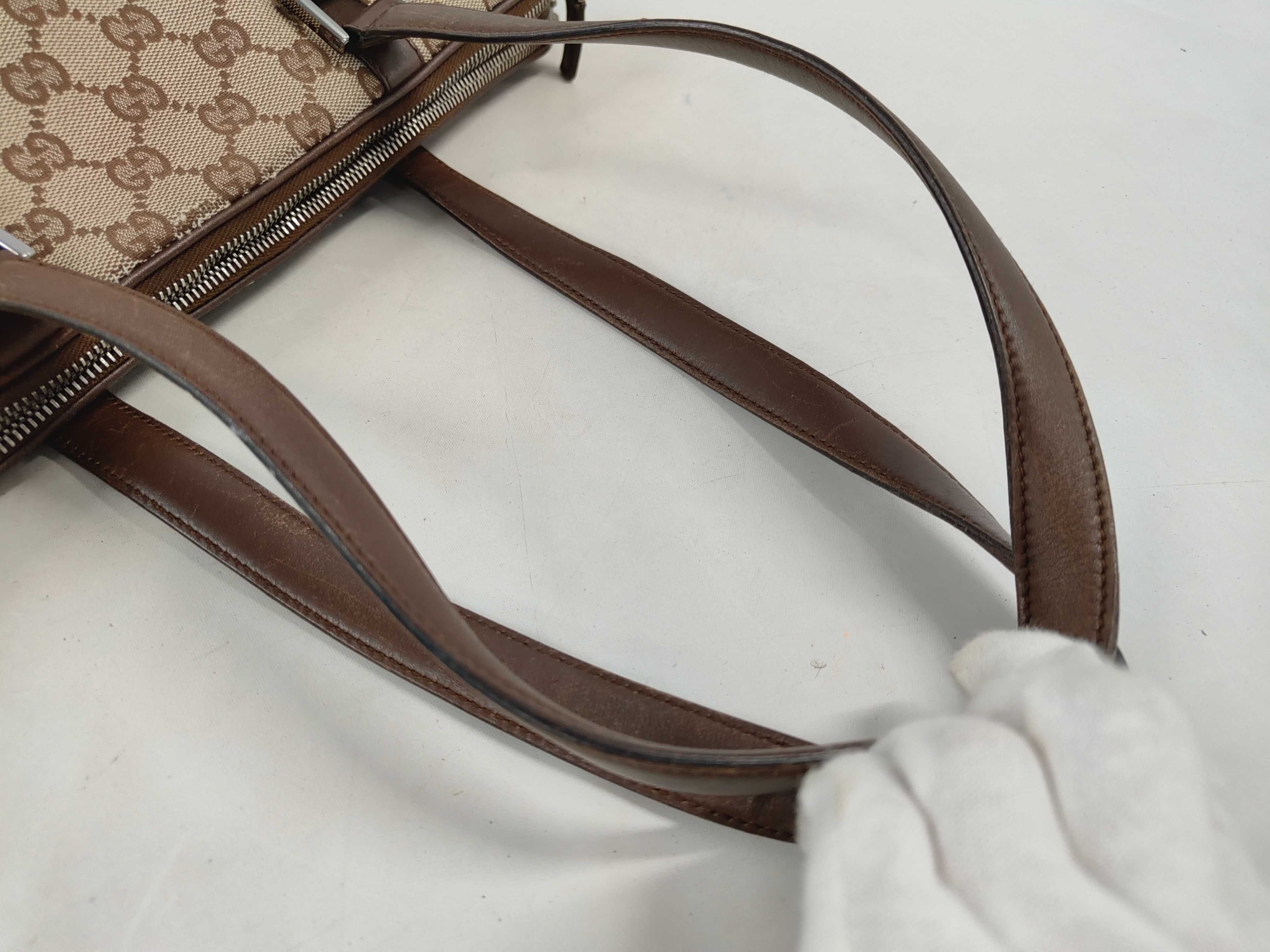 GG Canvas Leather Handbag — view 3
