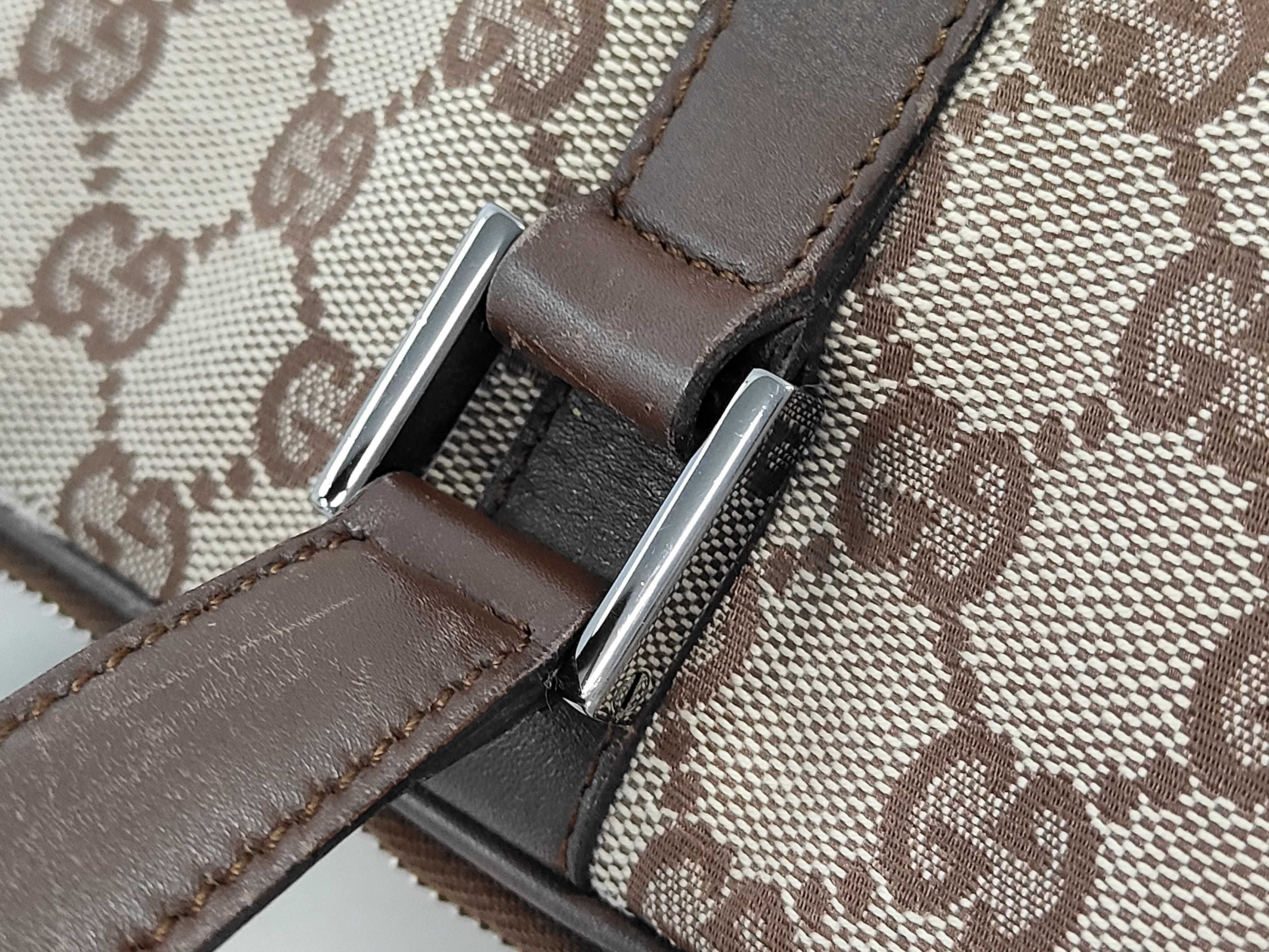 GG Canvas Leather Handbag — view 4