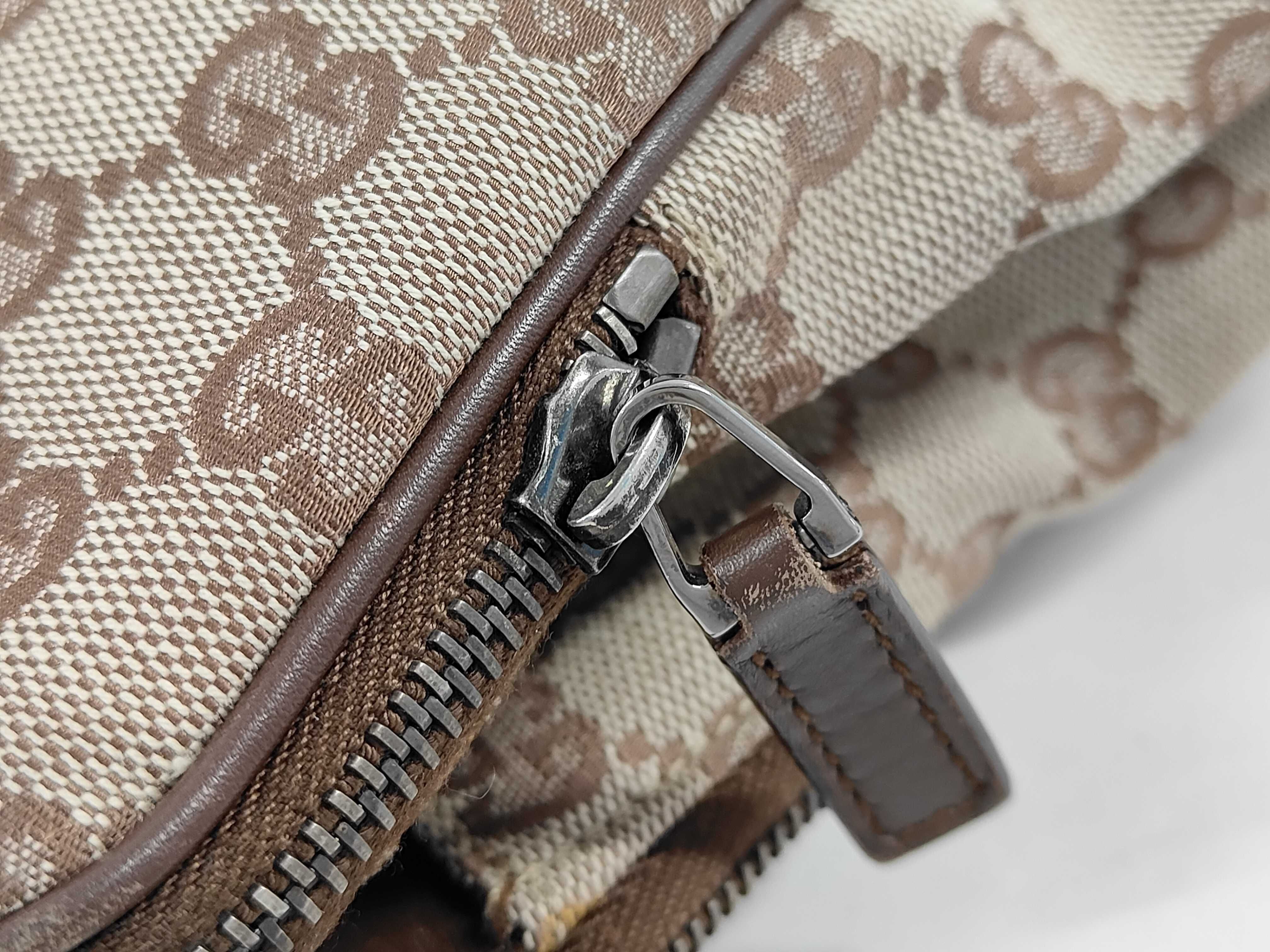 GG Canvas Leather Handbag — view 5