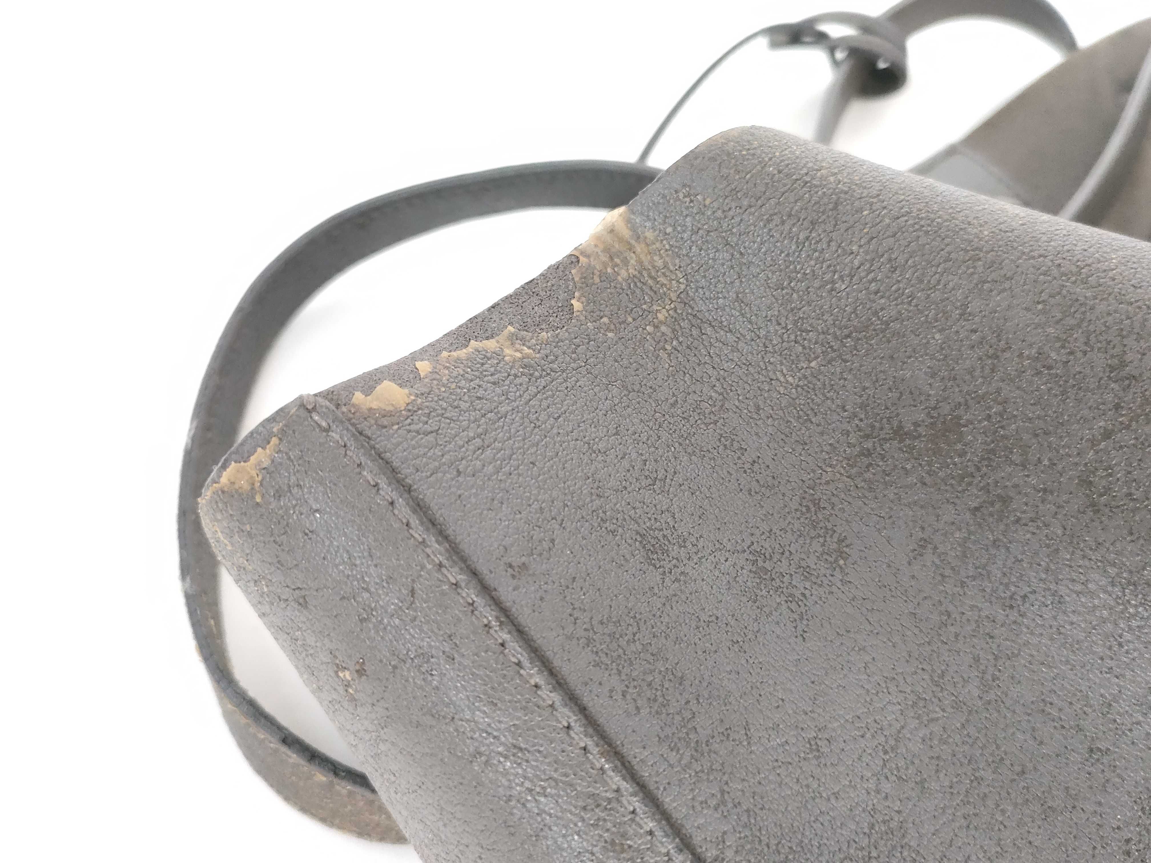 Shopping Bag Saint Laurent Gray Leather Tote Bag — view 13