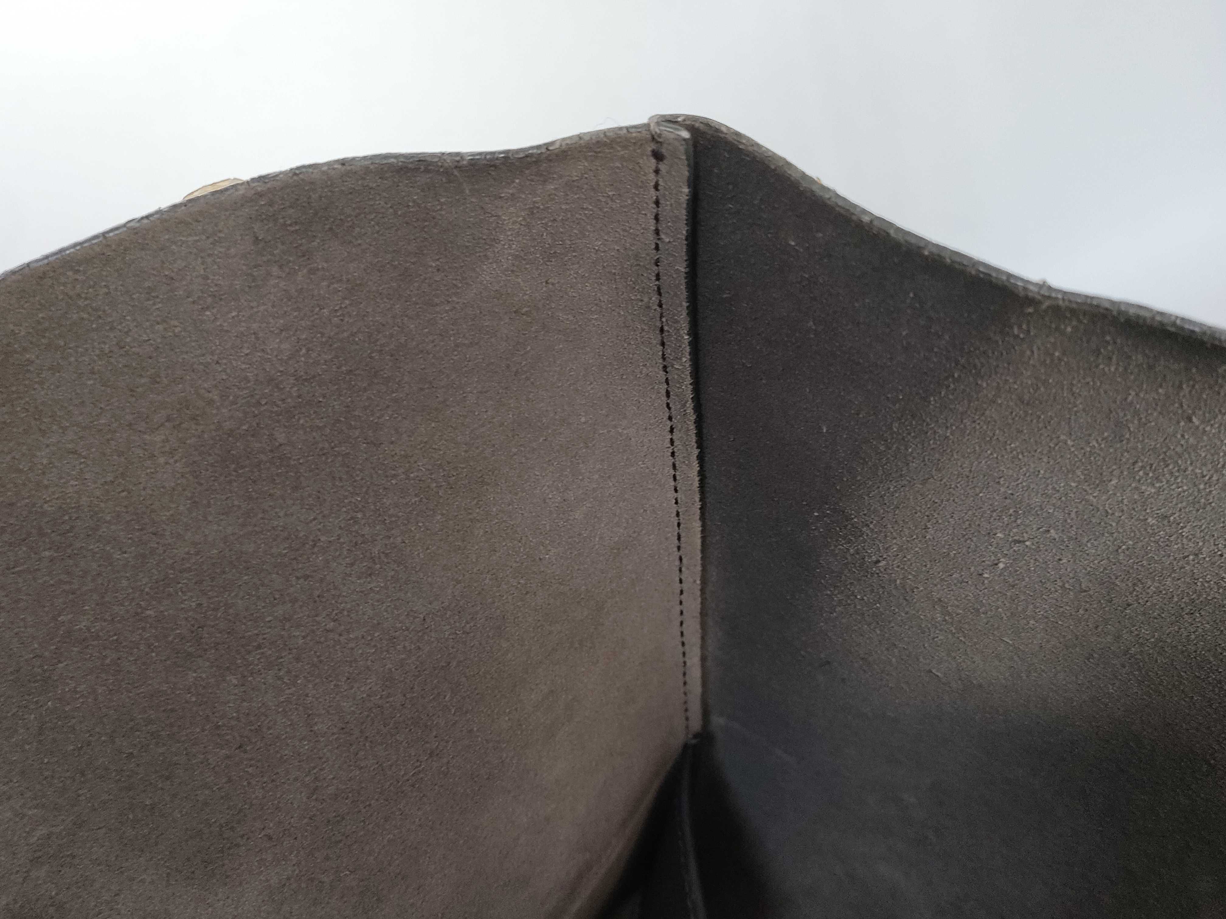 Shopping Bag Saint Laurent Gray Leather Tote Bag — view 9