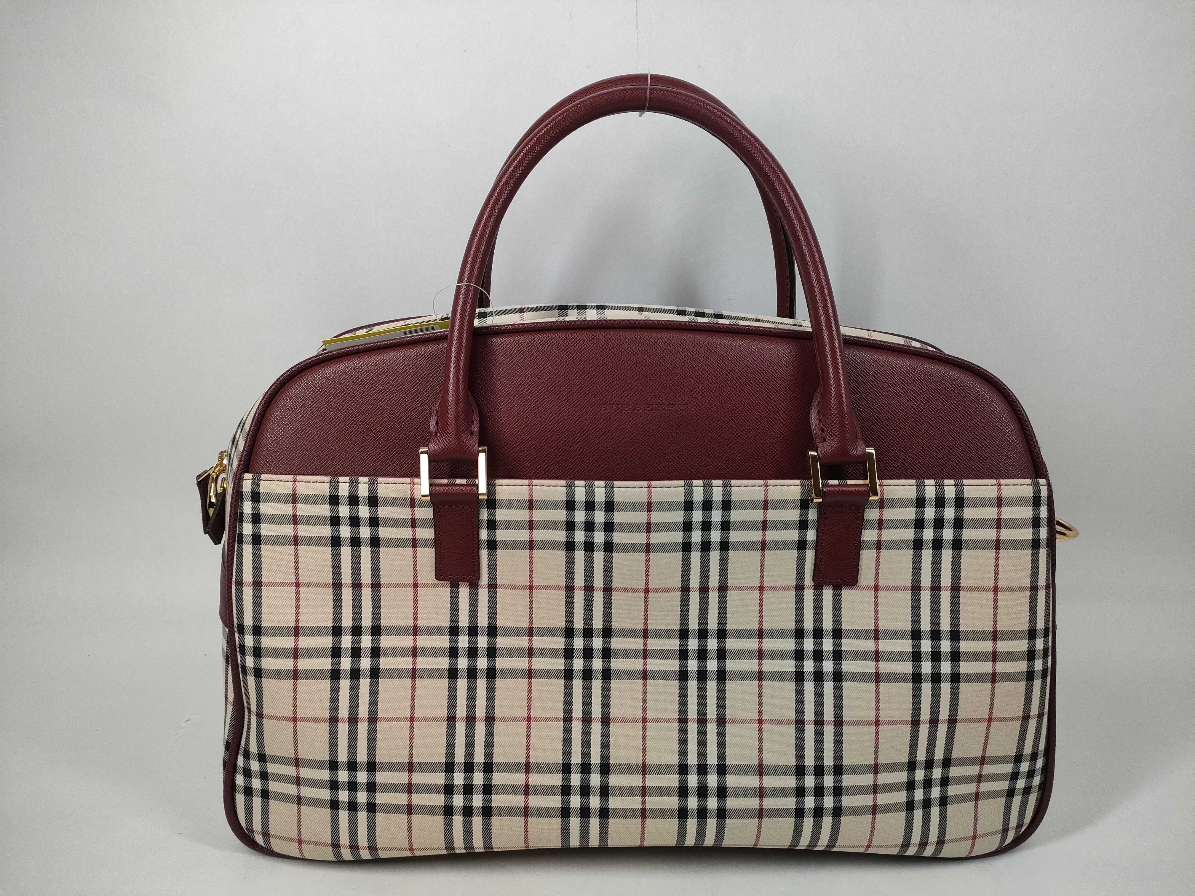 Nova Check Boston Bag