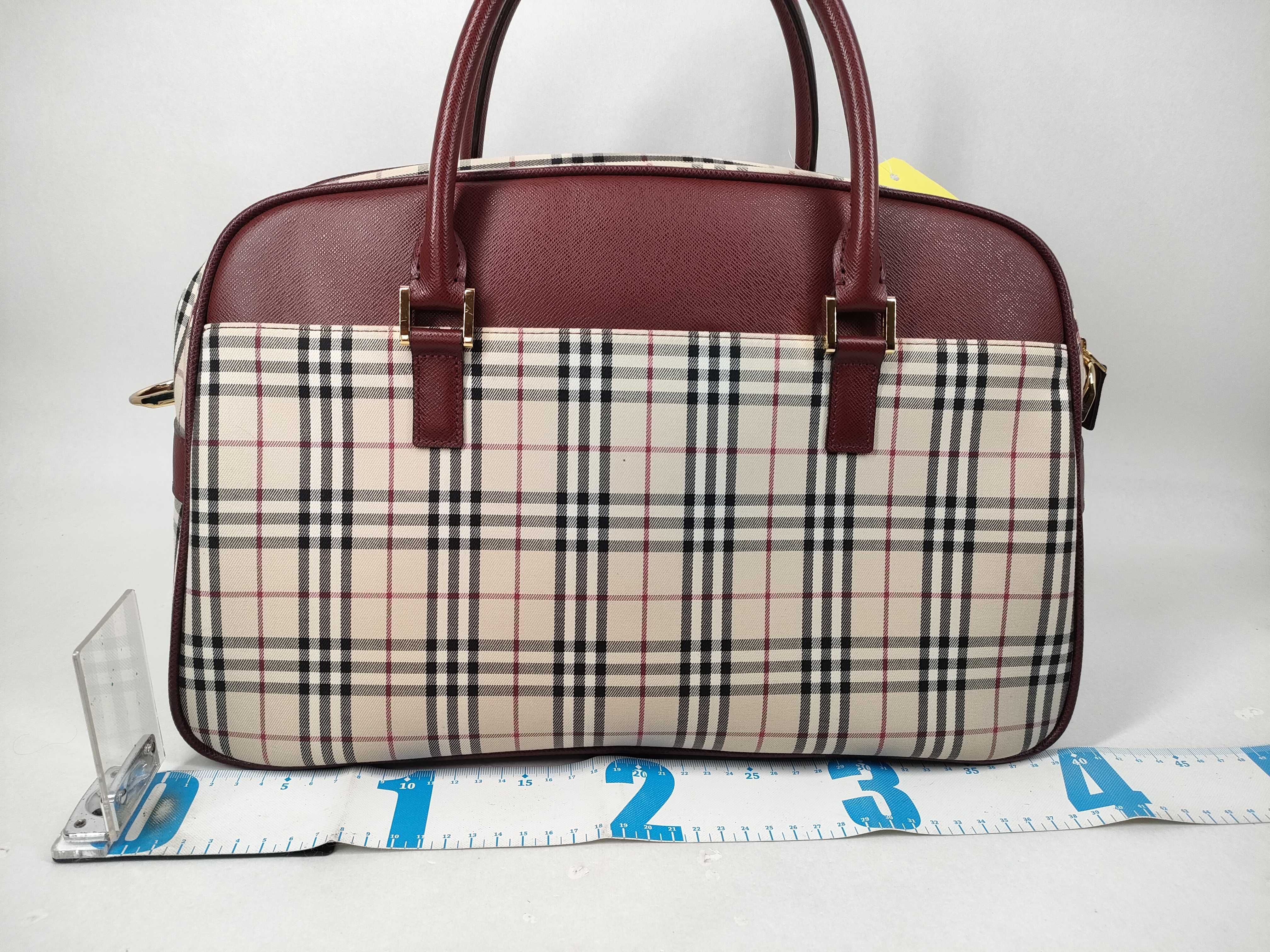 Nova Check Boston Bag — view 2