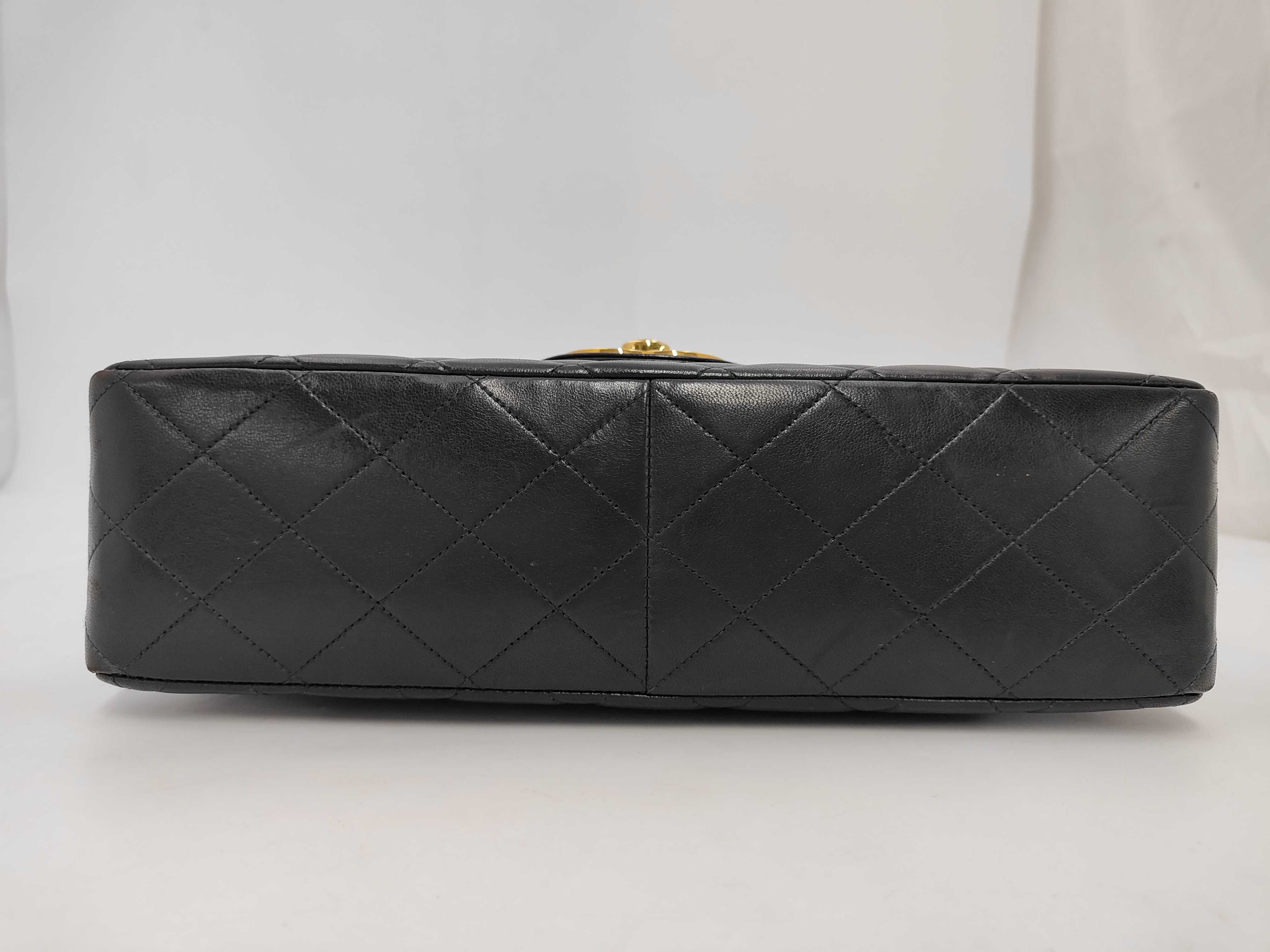 Large Matelassé Lambskin Shoulder Bag — view 3