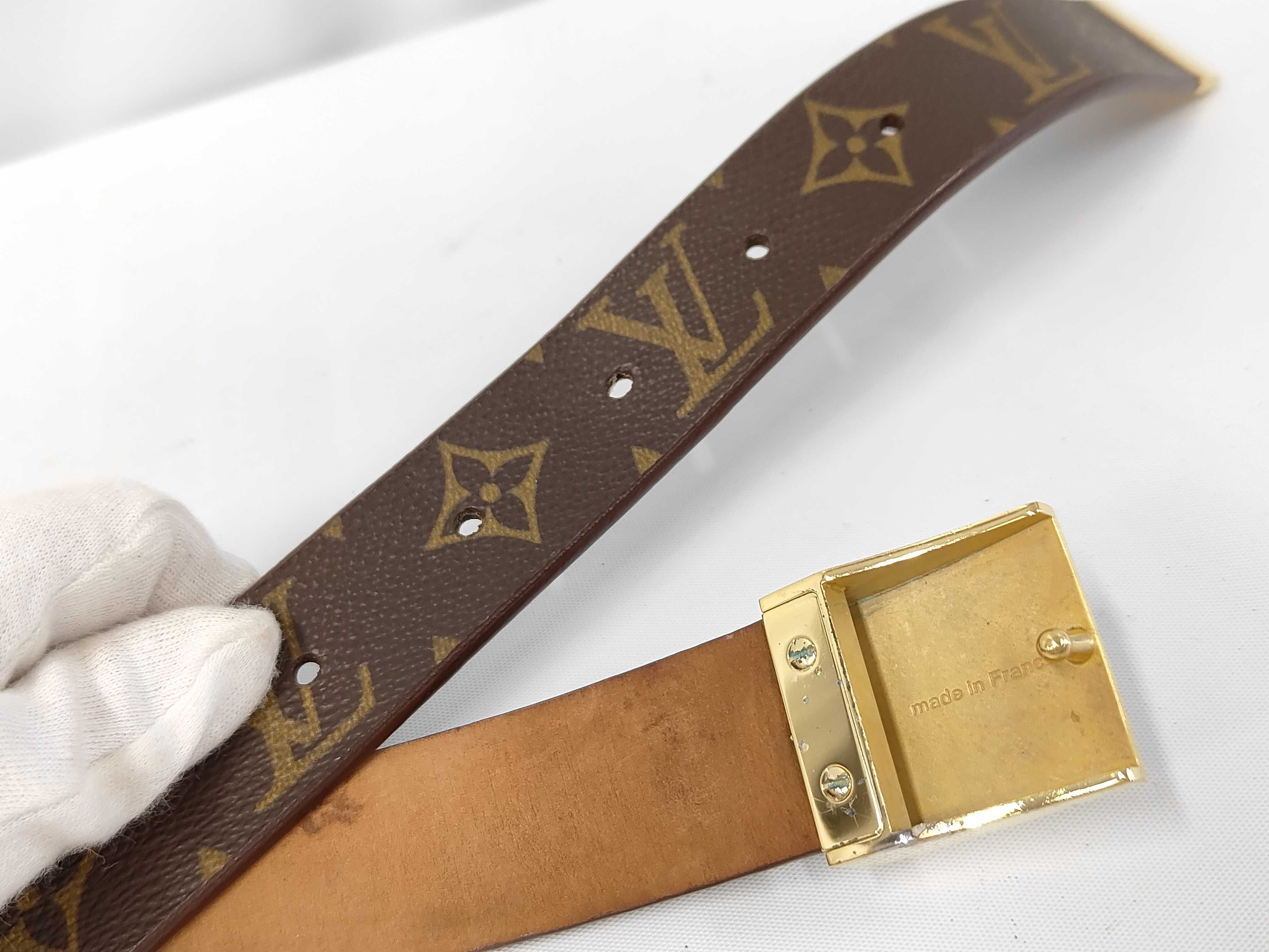 Bangle M6800 Ceinture Carrée Gold Belt — view 4