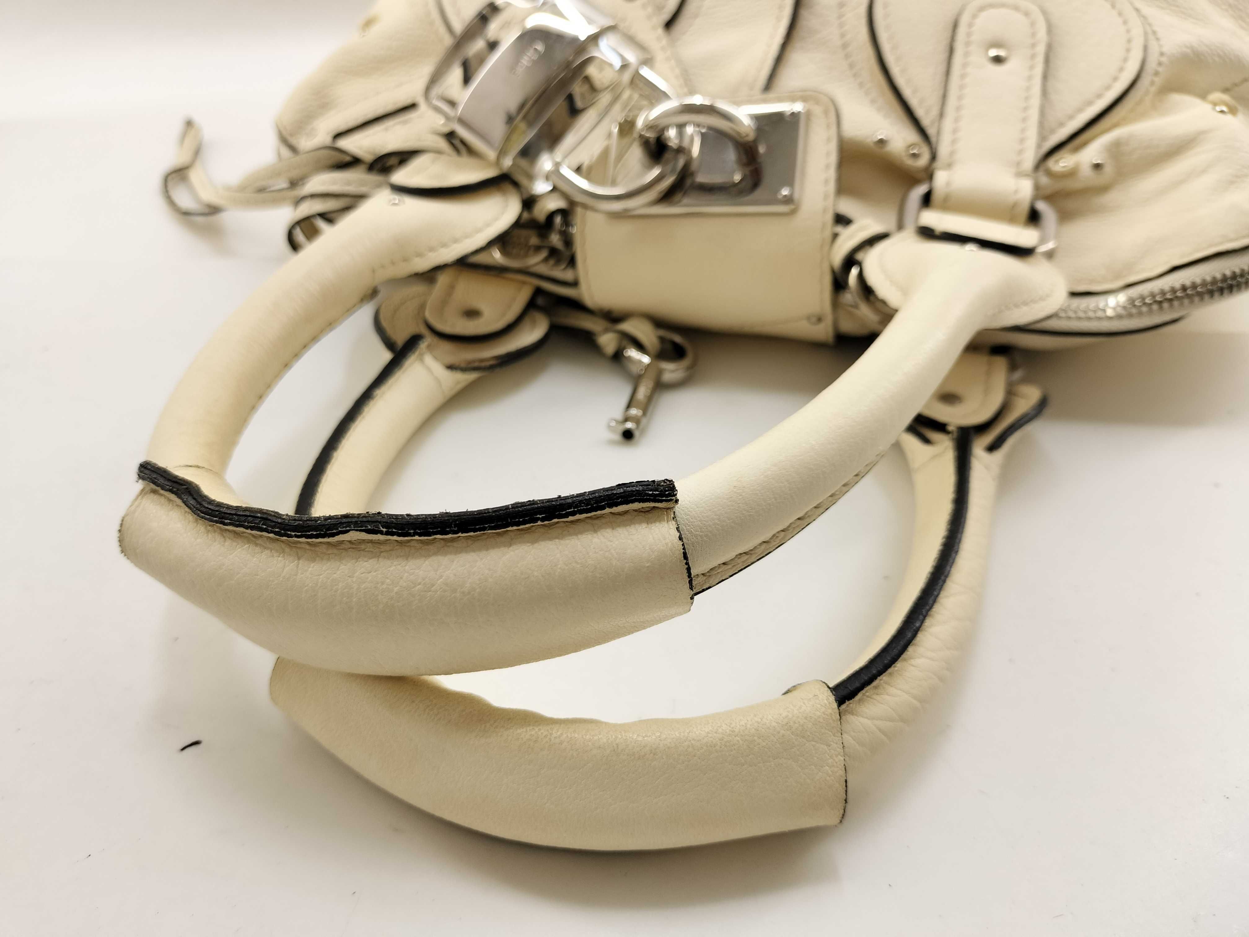 Paddington Tote Bag, Off-White, Padlock, Keys Tote Bag — view 4