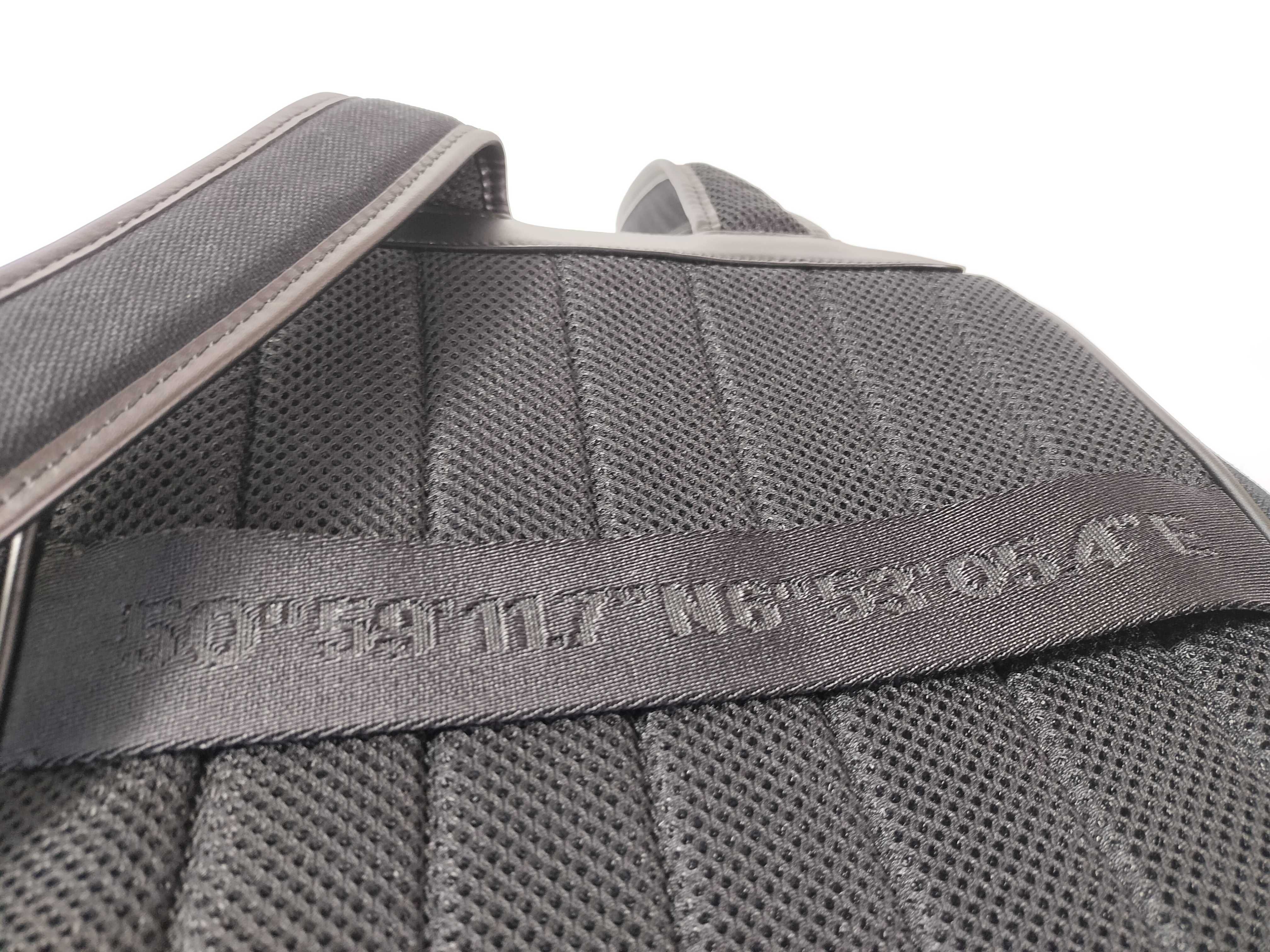 Never Still Flap Backpack, Canvas/Leather, Black. — view 8