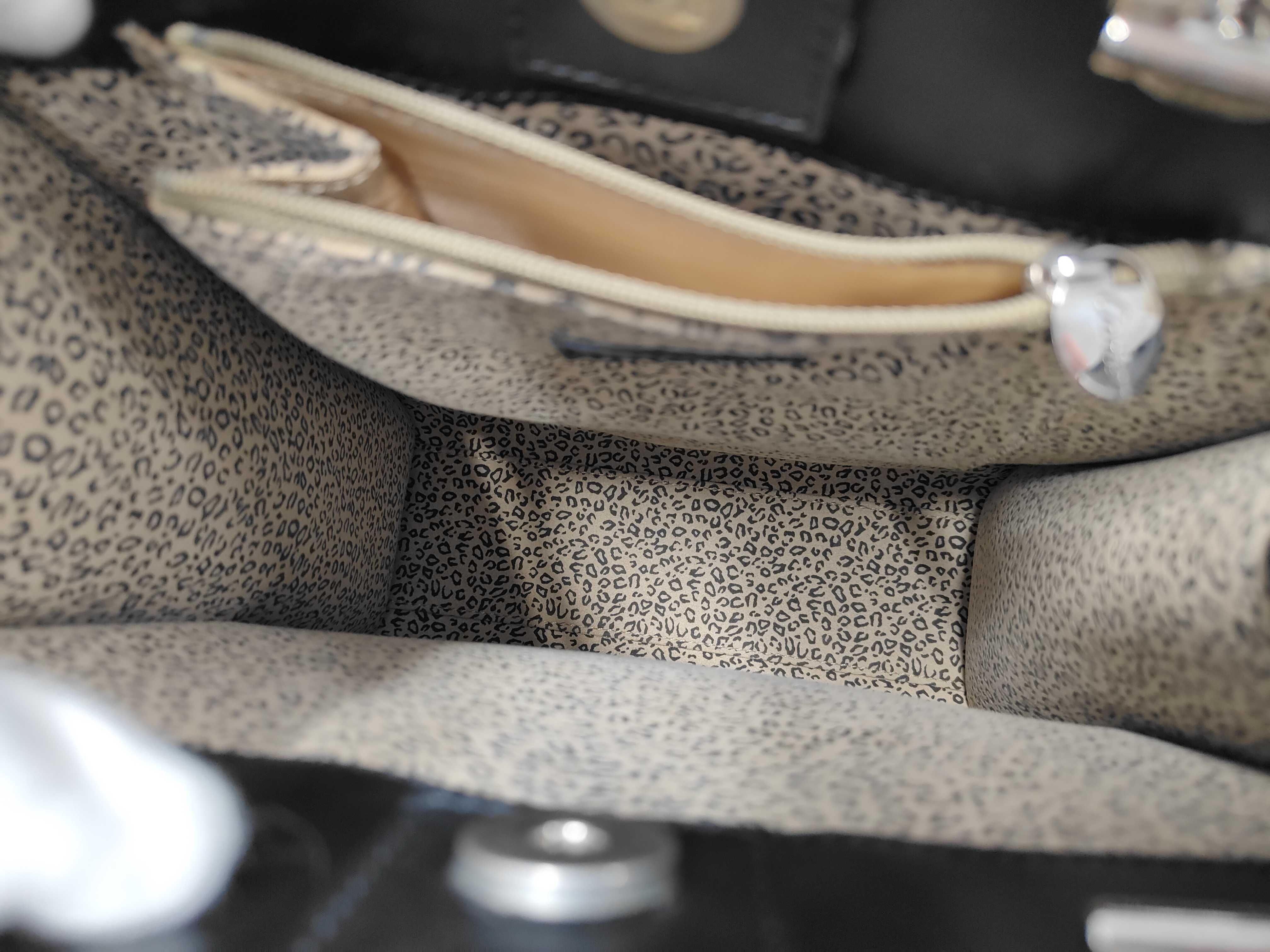 Panthère Leather Handbag — view 9