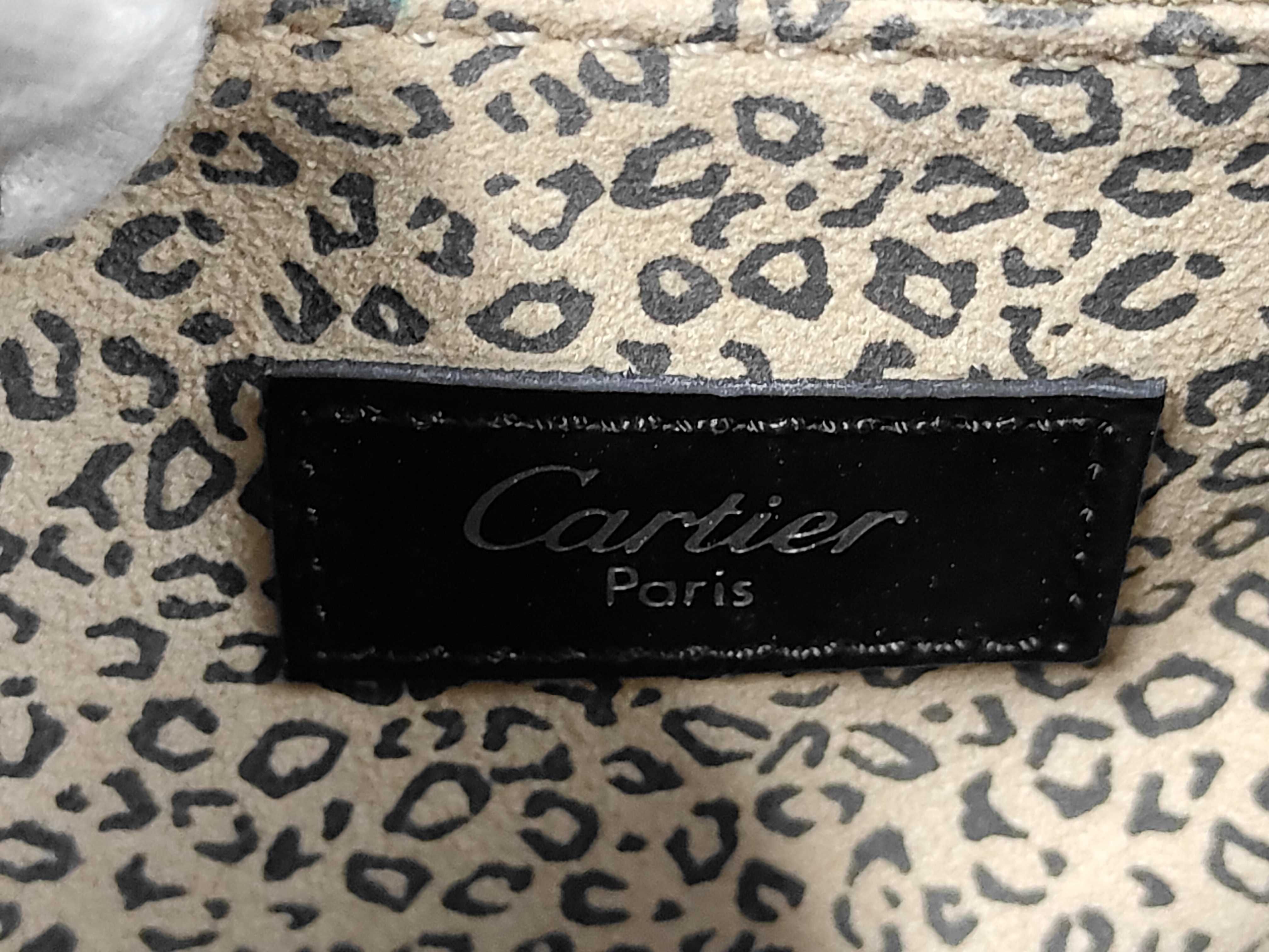 Panthère Leather Handbag — view 10