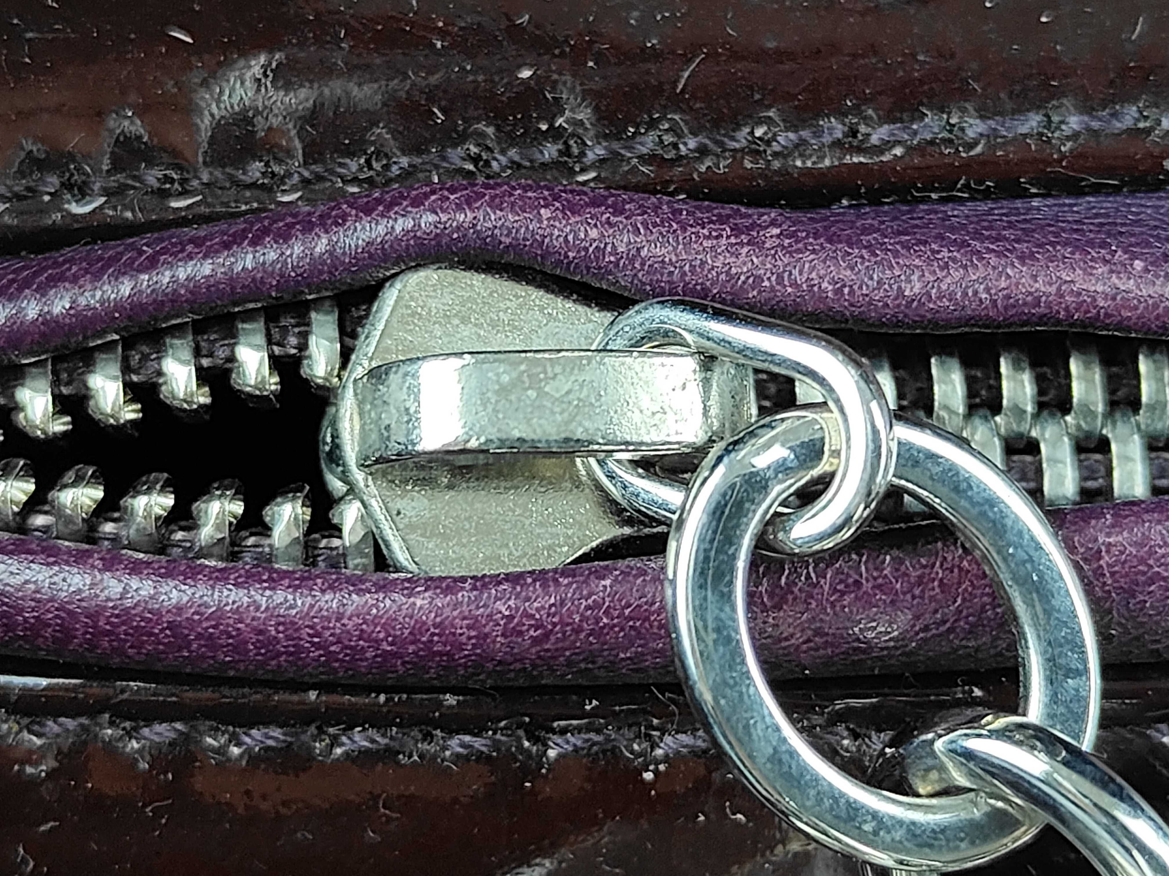 Lady Dior Enamel Handbag with Stamp — view 7