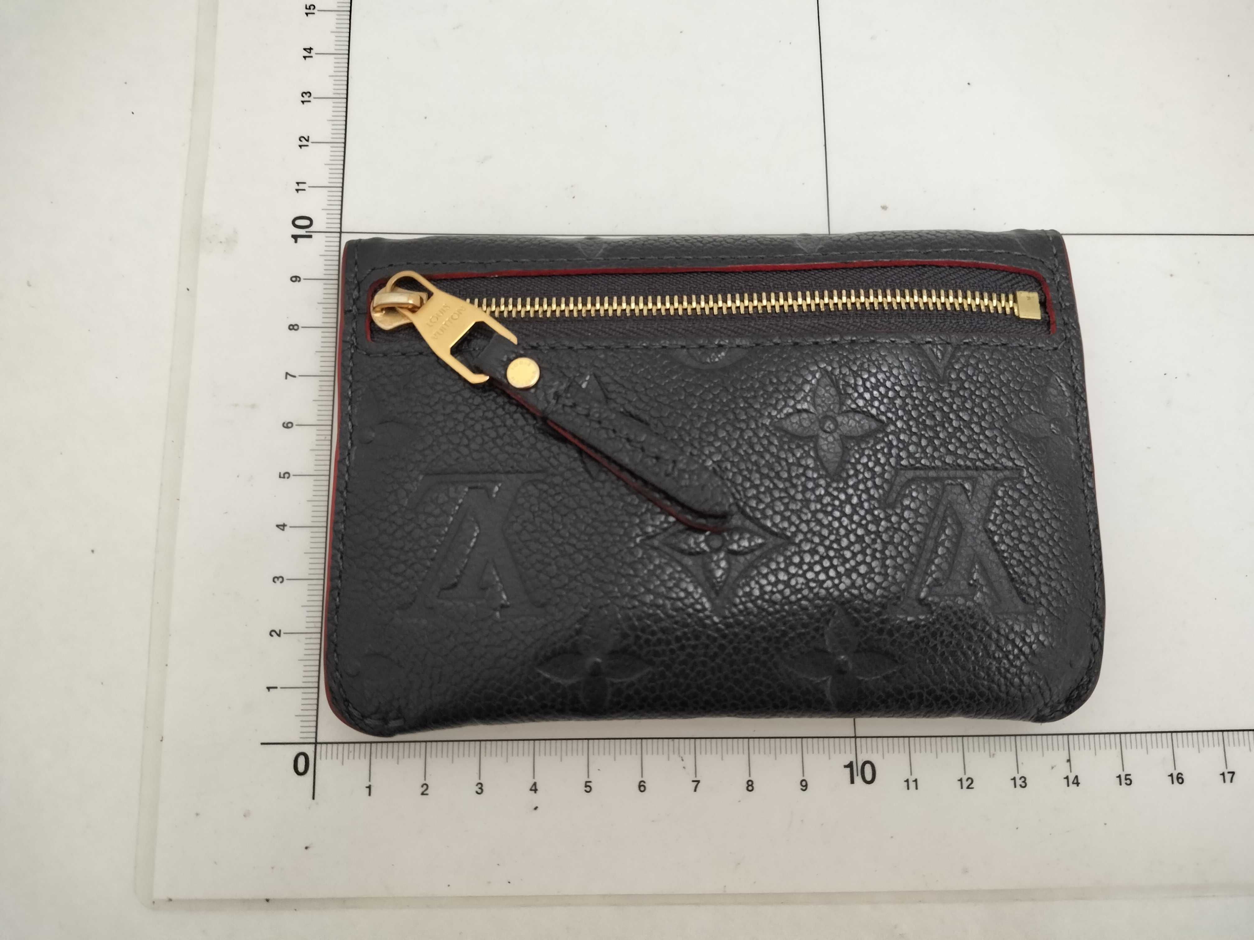 Monogram Empreinte Pochette Clé Navy Coin Case — view 2