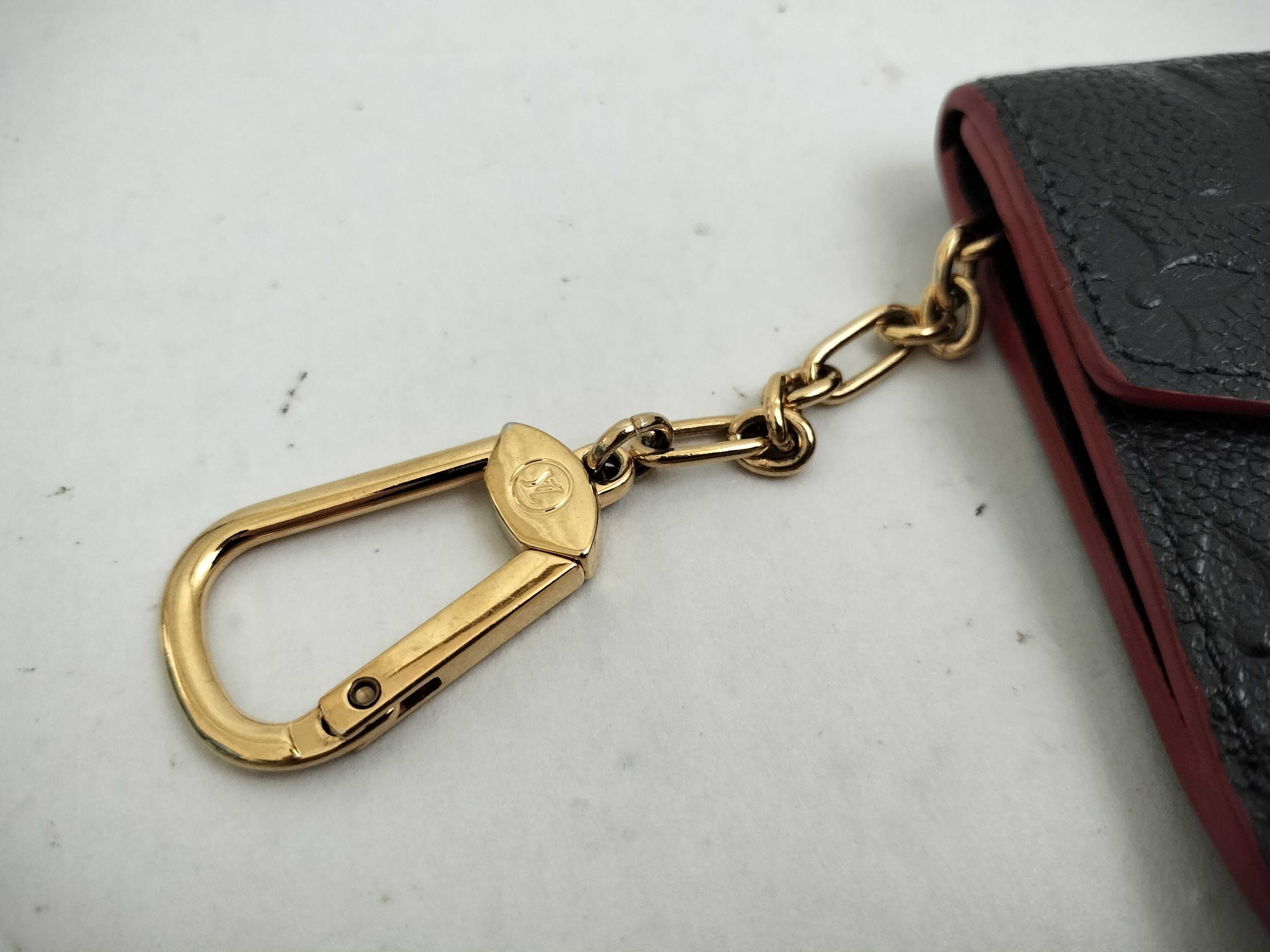 Monogram Empreinte Pochette Clé Navy Coin Case — view 11