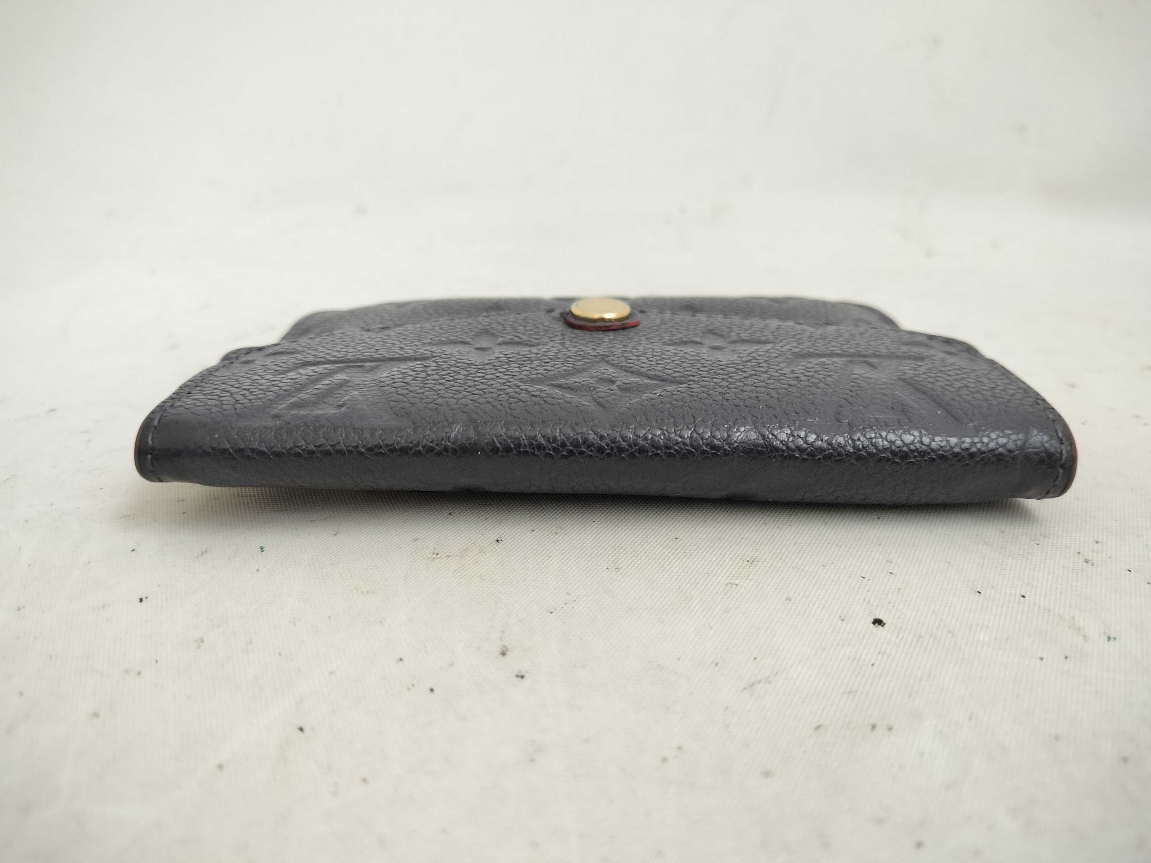Monogram Empreinte Pochette Clé Navy Coin Case — view 6