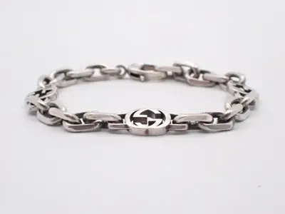Bracelet, 925 sterling silver, 17.4g, wrist circumference approximately 17cm