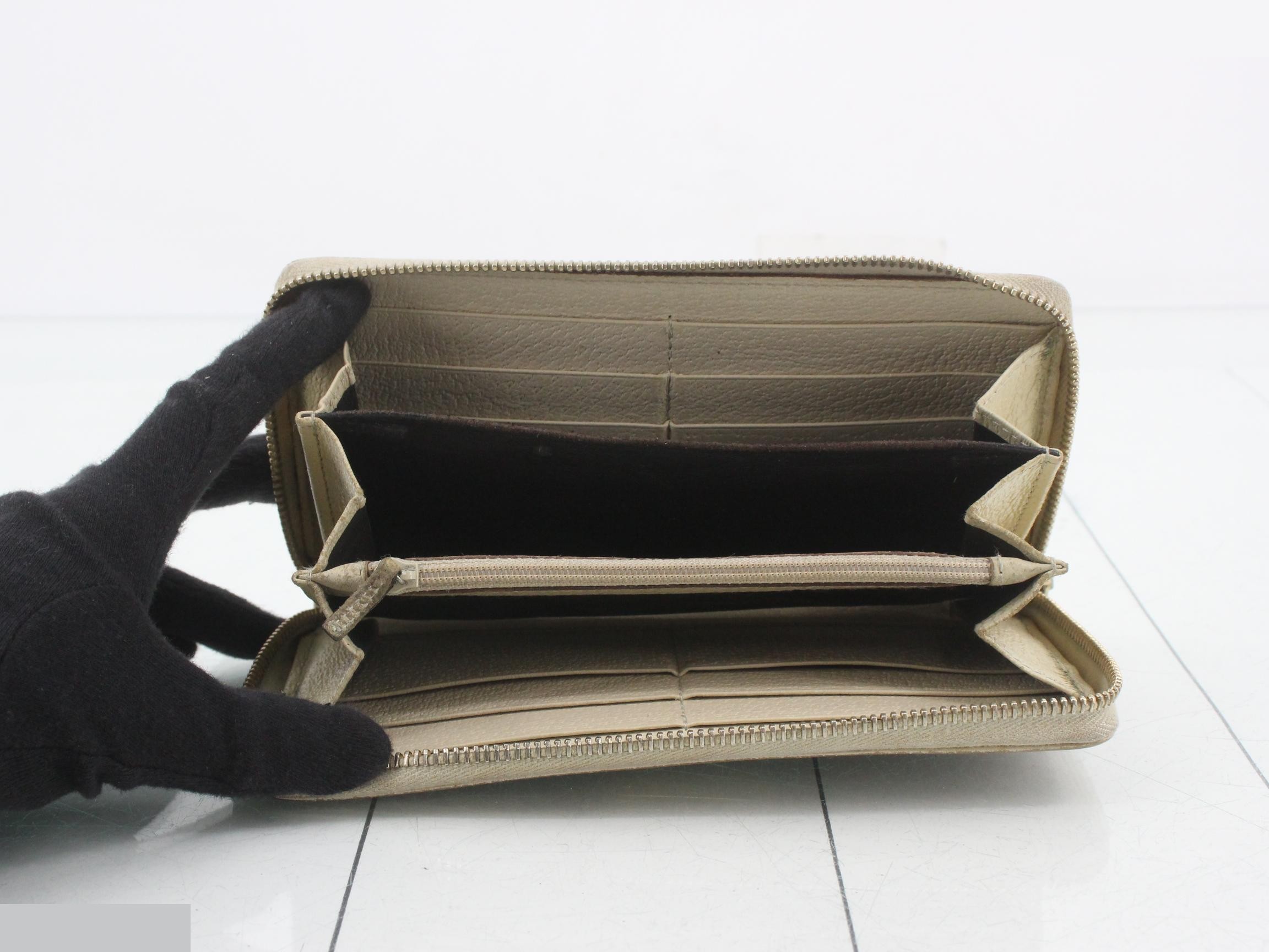 GG Canvas Round Zipper Long Wallet — view 4