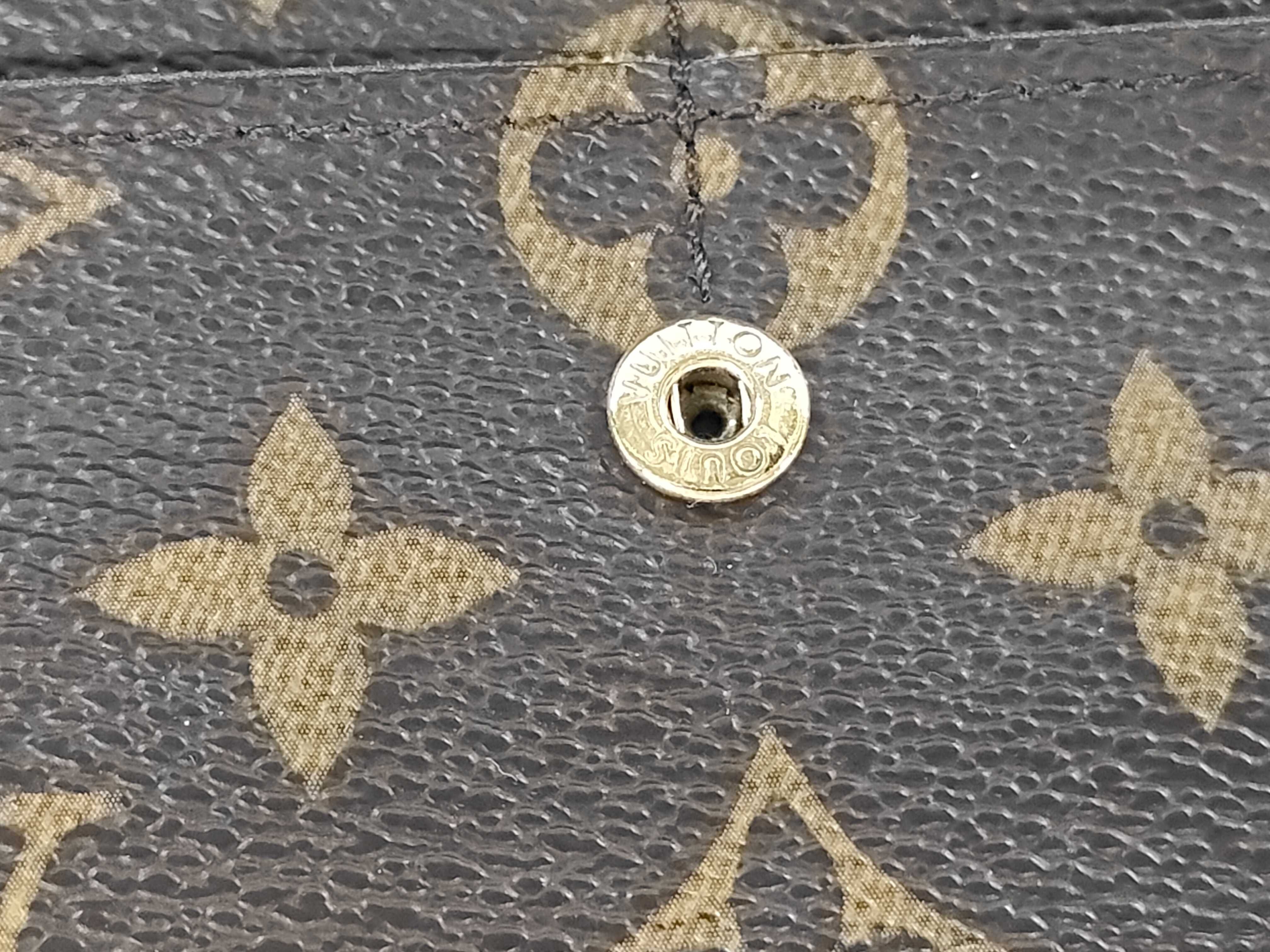 Brown Monogram Long Wallet — view 8