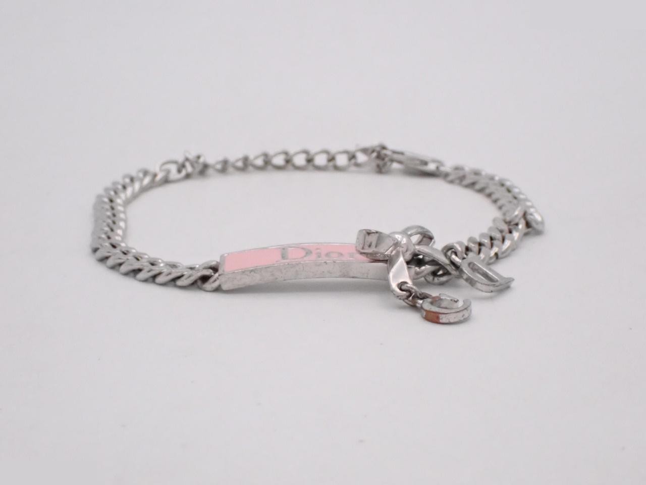 Stainless steel bracelet, wrist circumference approximately 20 cm