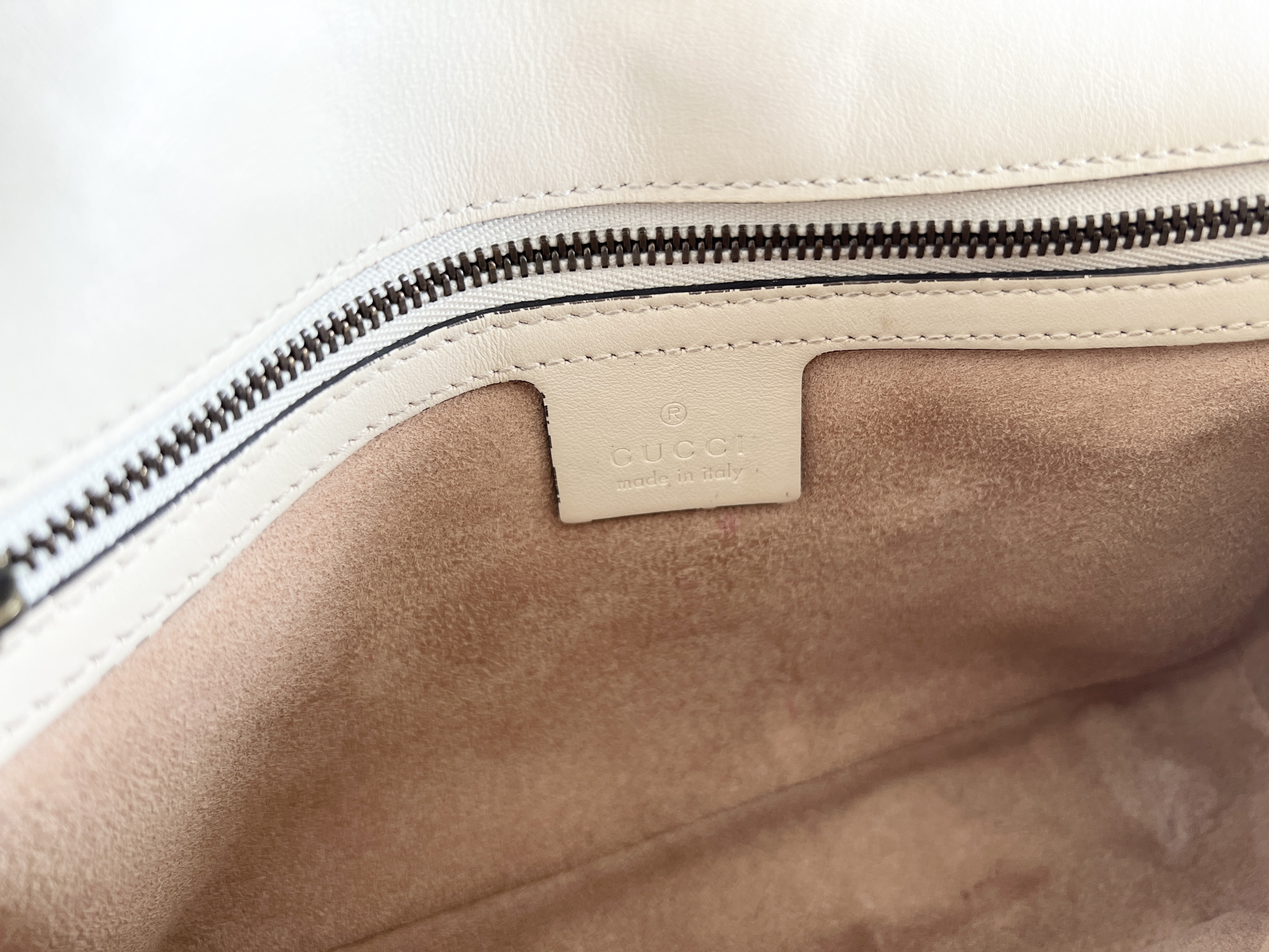 Marmont Quilted Leather Chain Shoulder Bag — view 6