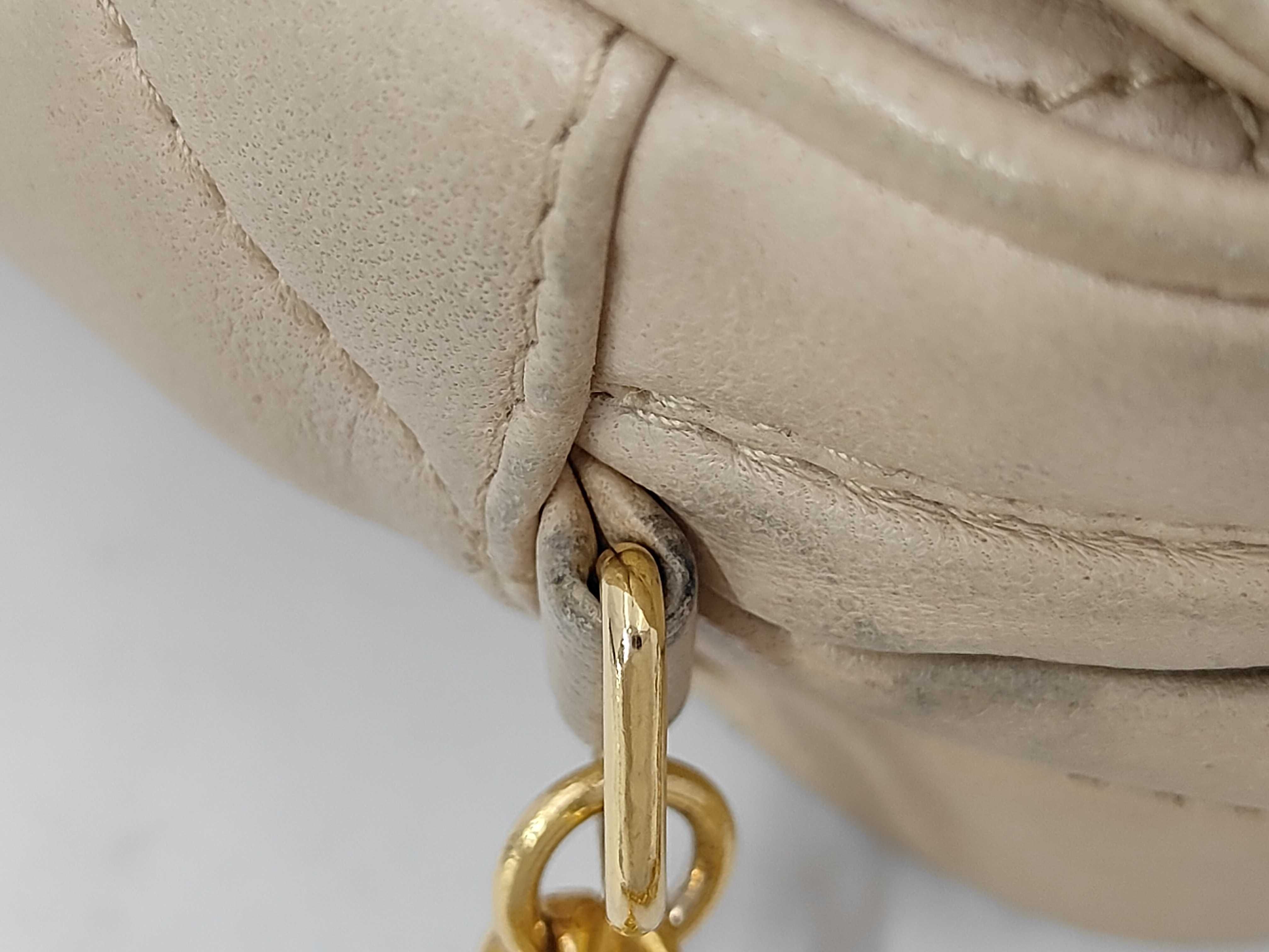 Matelassé Fringe Jewel Chain Turnlock Shoulder Bag — view 7