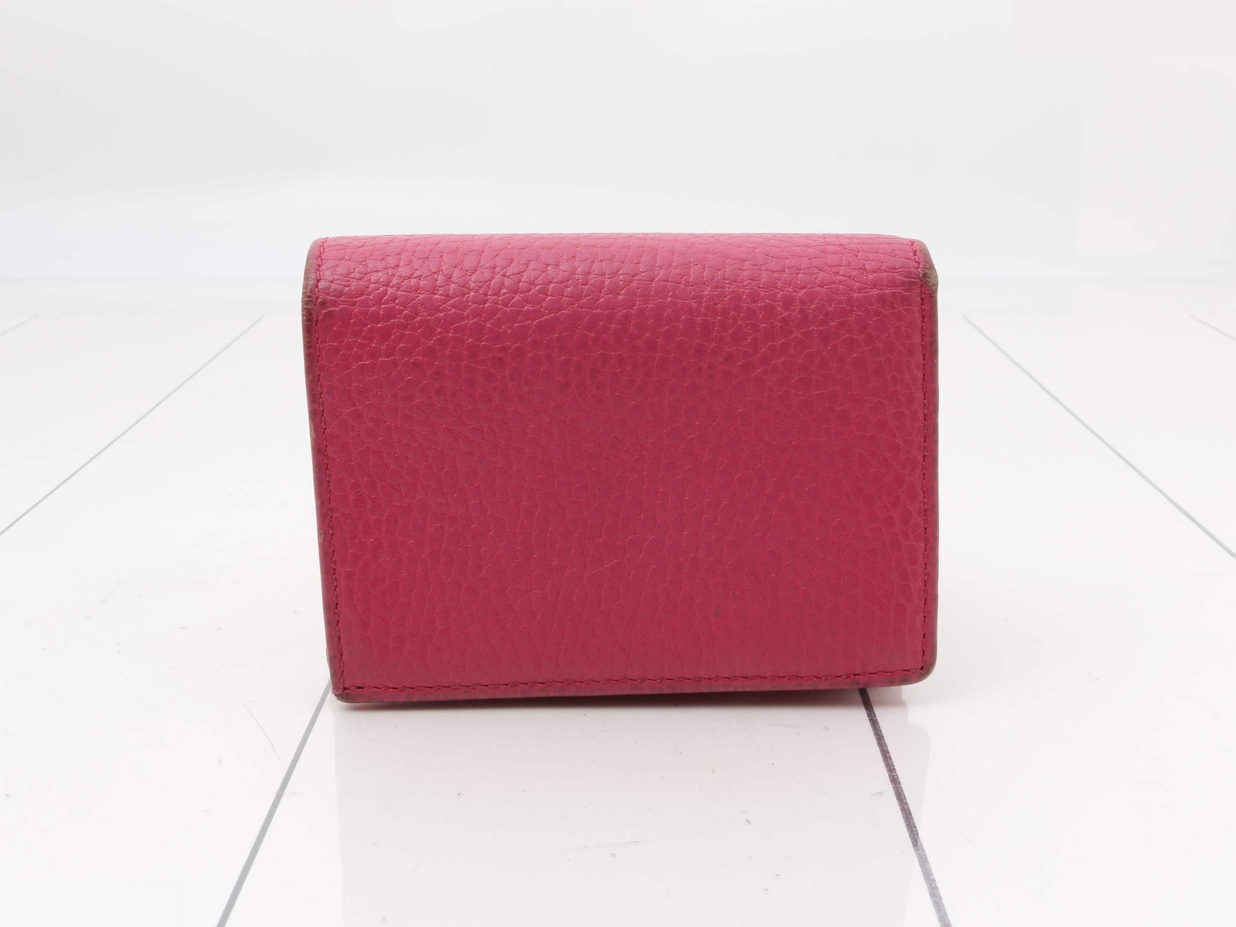Marmont Compact Wallet, Pink, 456126, 2149 — view 2
