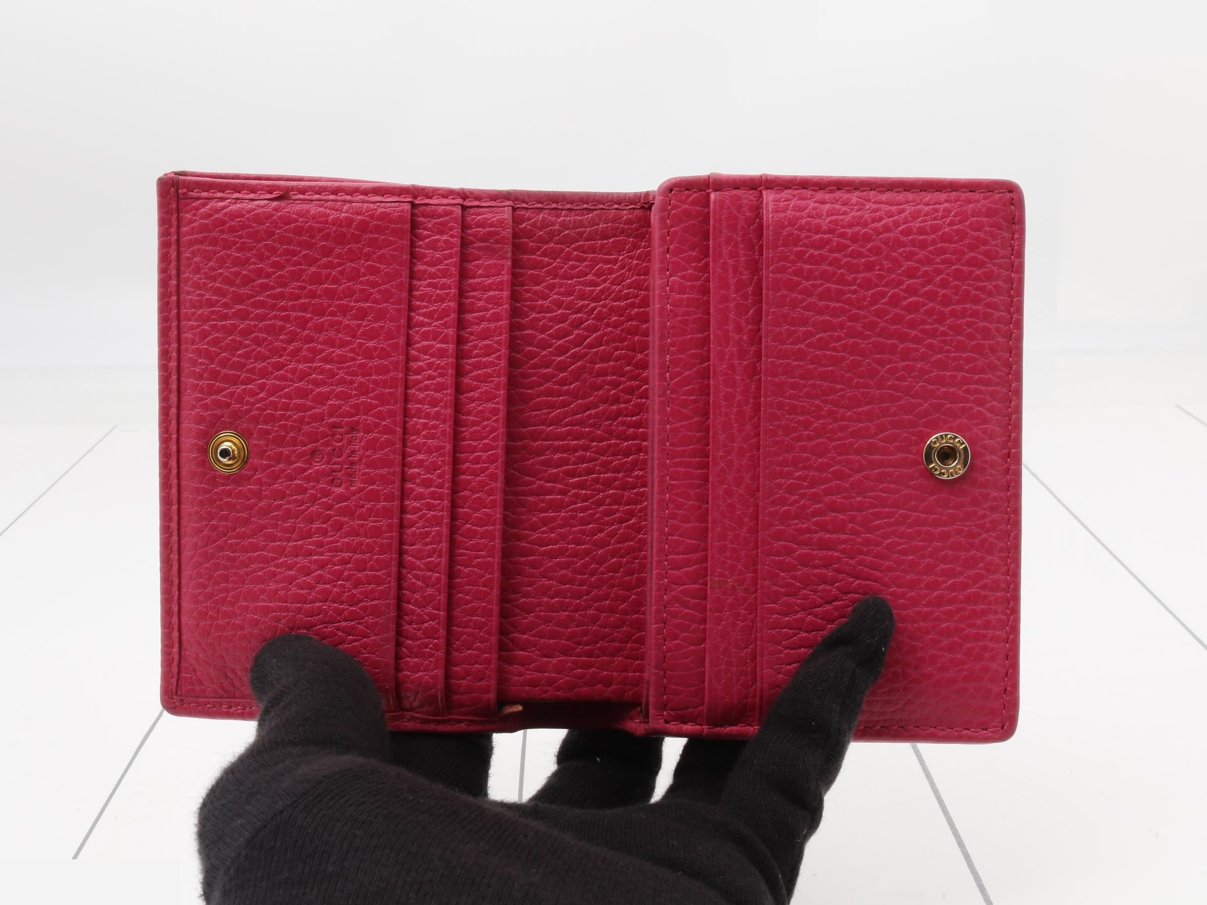 Marmont Compact Wallet, Pink, 456126, 2149 — view 4
