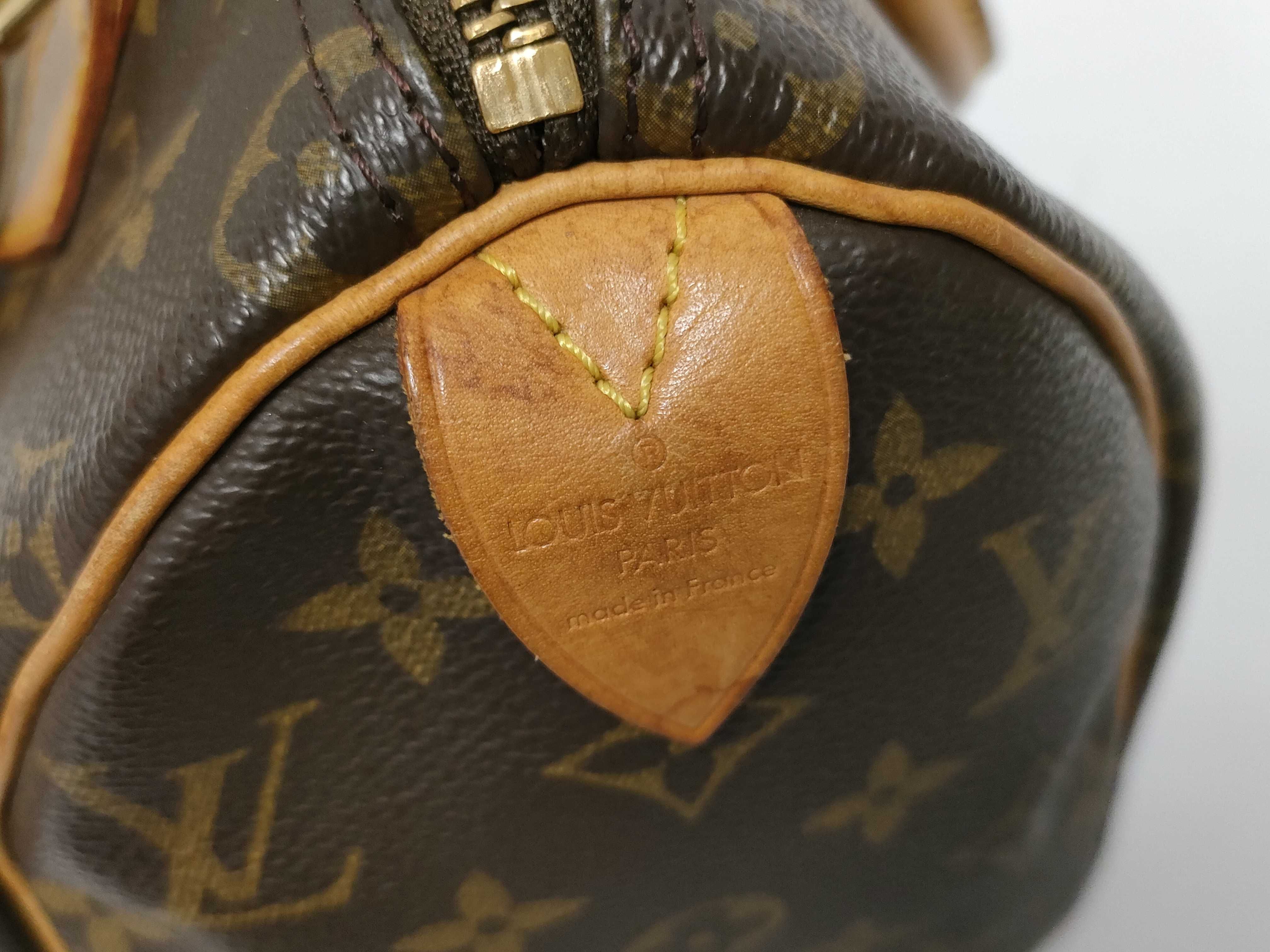 Monogram Speedy 25 M41528 TH0947 Brown Handbag — view 7