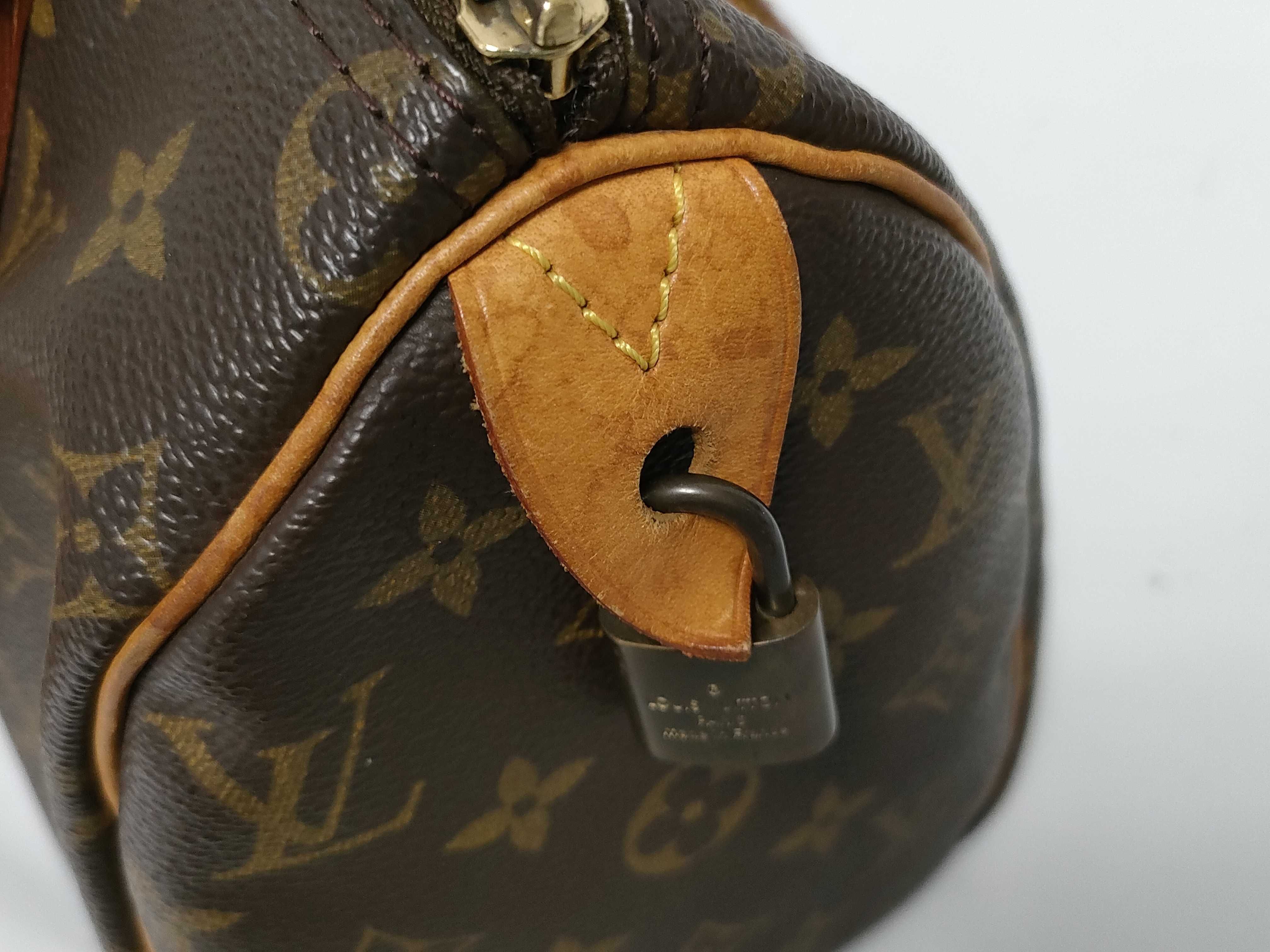 Monogram Speedy 25 M41528 TH0947 Brown Handbag — view 9