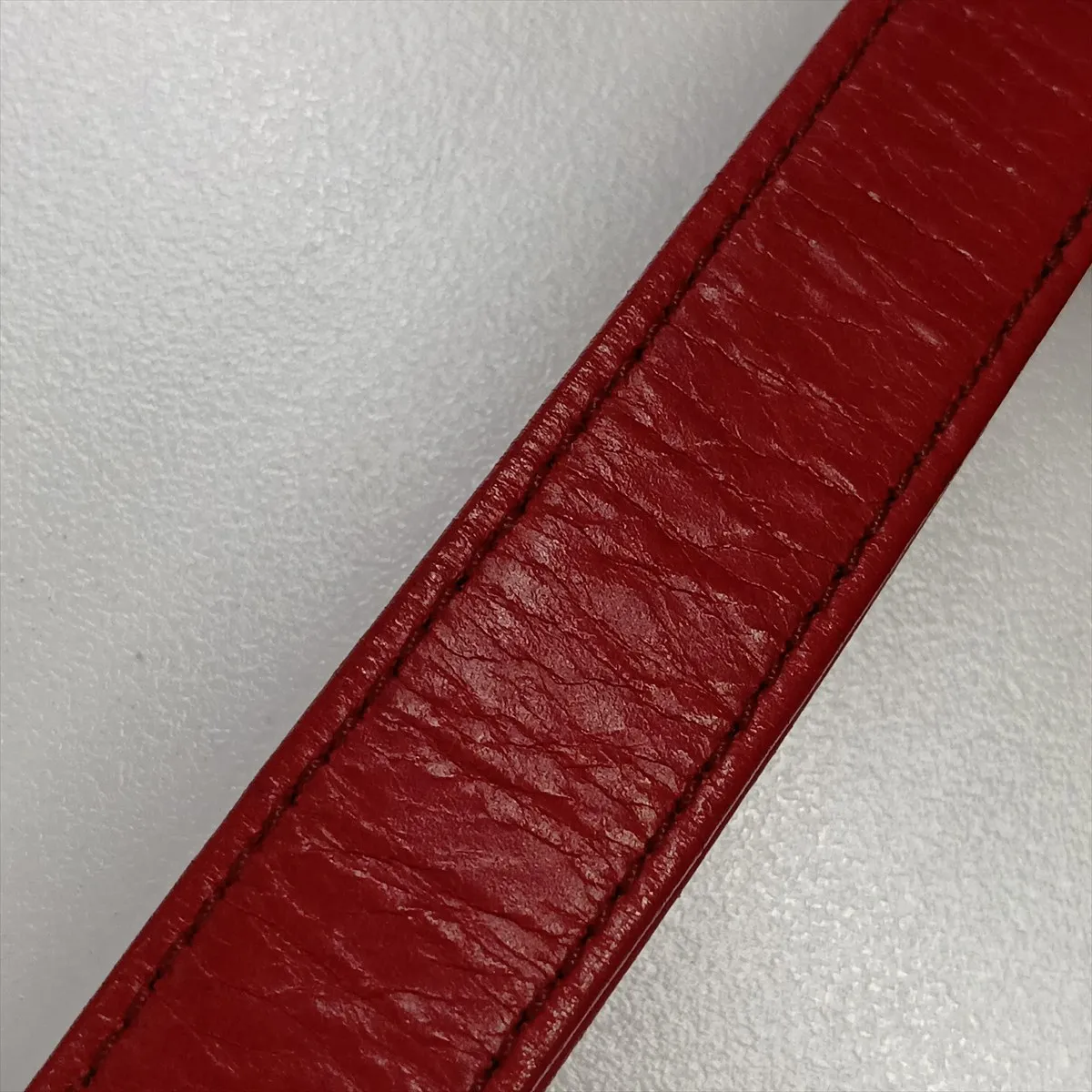 Boy Chanel 25 Leather Chain Shoulder Bag, Red with Gold Hardware, 17834197, Serial Number 17, A67086 — view 13