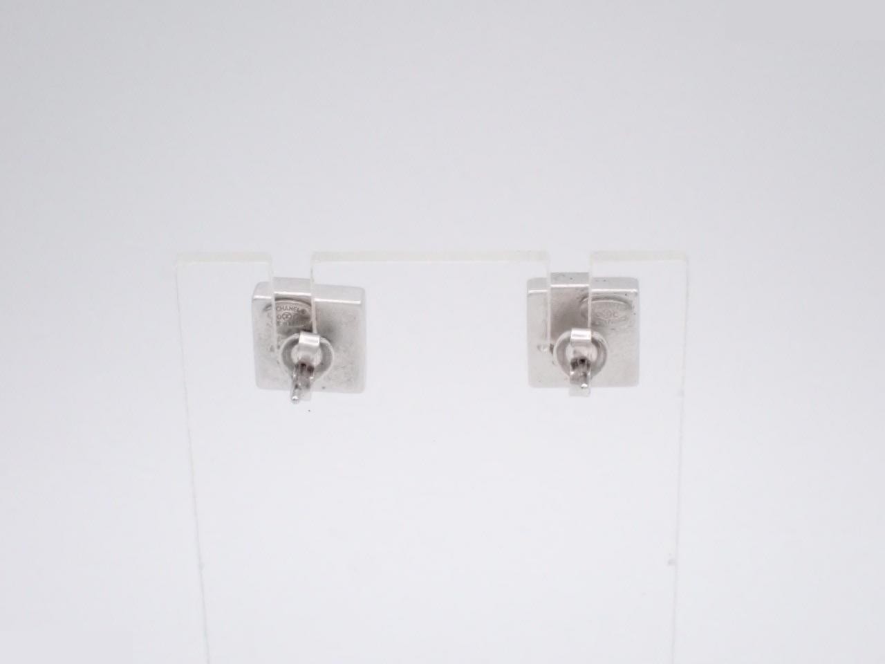 003 Silver Earrings — view 2