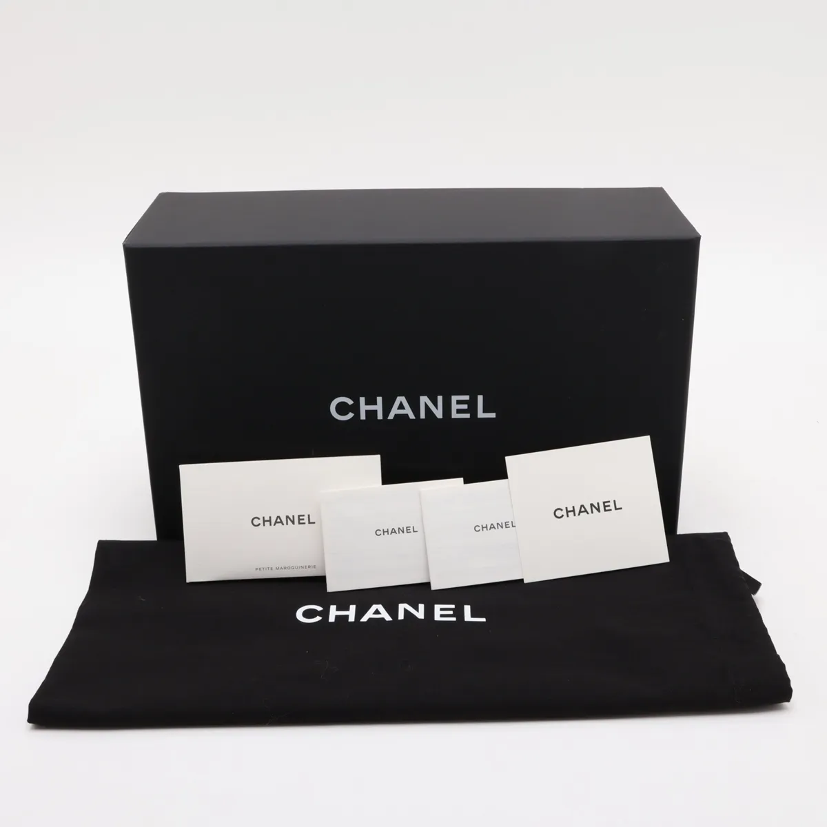[Individually packaged] Chanel Matelassé Lambskin Chain Shoulder Bag Bowling Bag Black Gold Hardware K6HH849C Random Serial Number — view 12