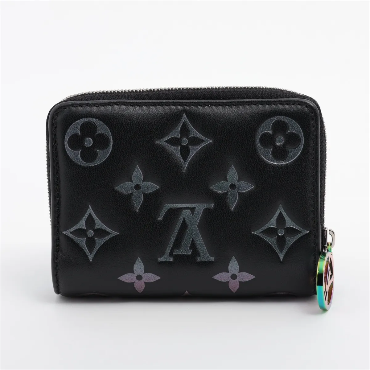 Monogram Empreinte Portefeuille Lou M82767 Noir Compact Wallet (RFID detected) — view 2