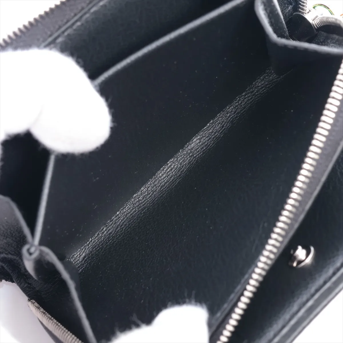 Monogram Empreinte Portefeuille Lou M82767 Noir Compact Wallet (RFID detected) — view 6