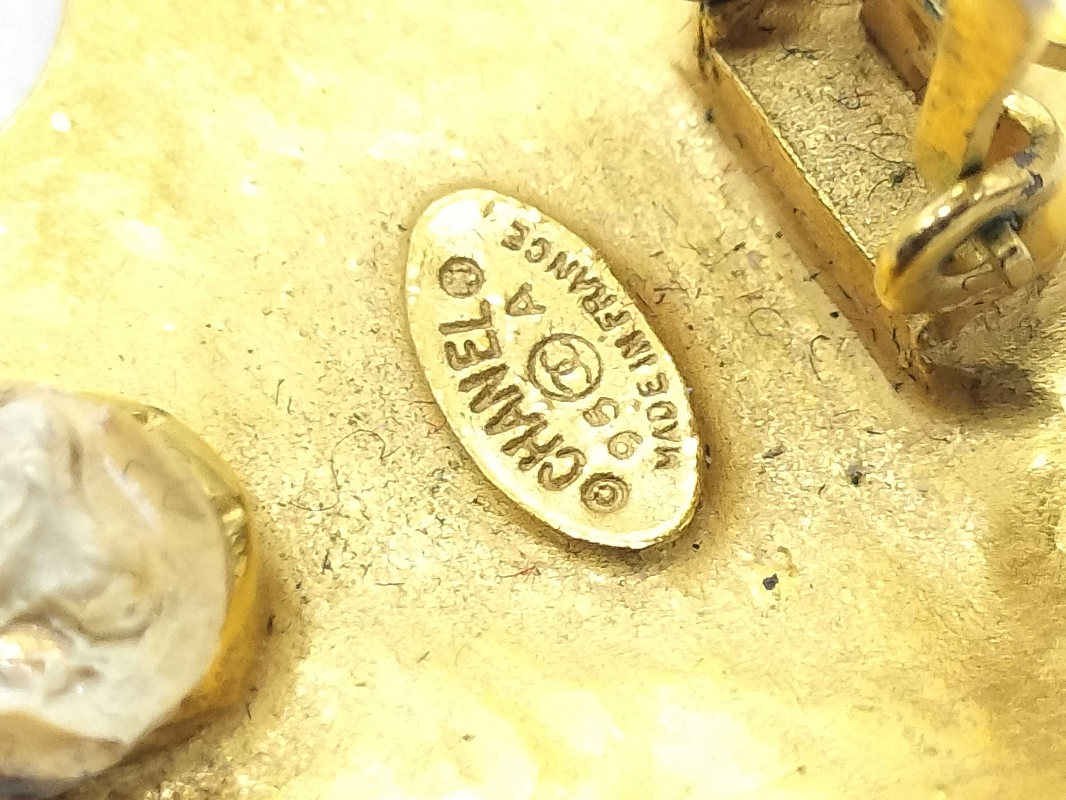Square Coco Mark Earring (Single Earring) 95A — view 6