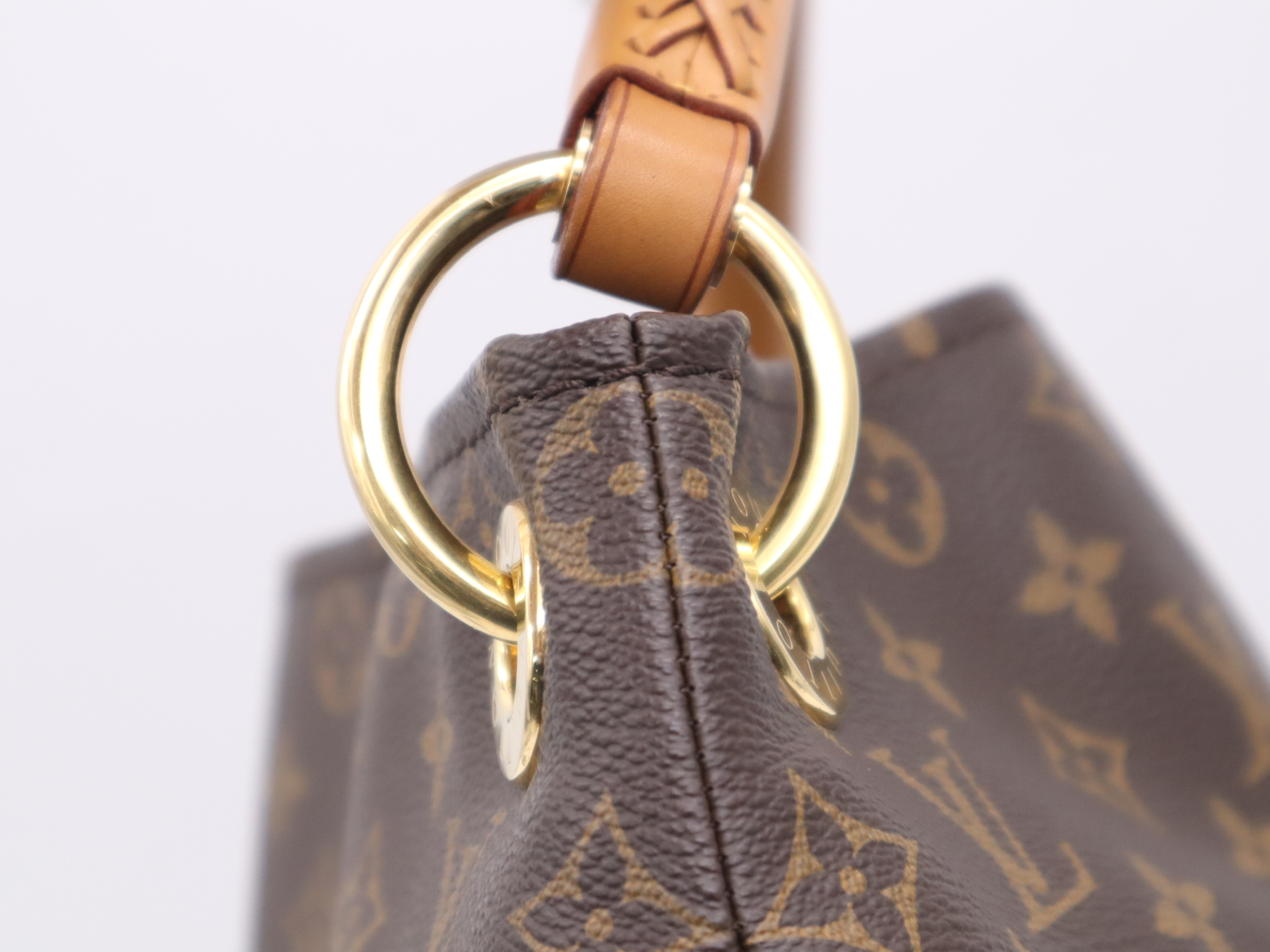 M40249 Monogram Artsy MM Shoulder Bag with Charm — view 7