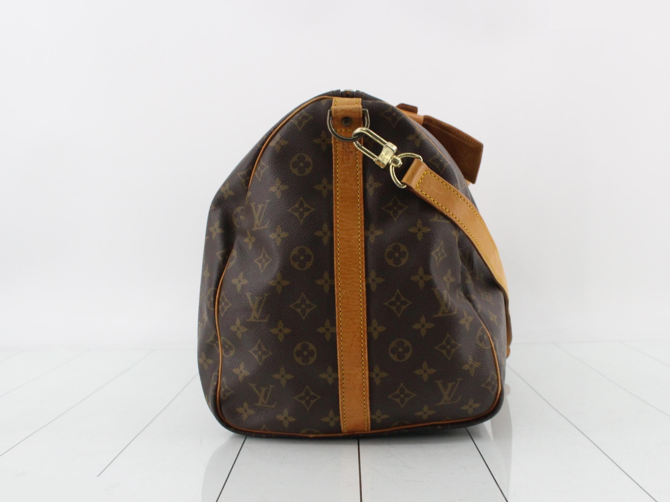 Keepall Bandoulière Monogram Boston Bag/Shoulder Bag (2-Way) — view 4