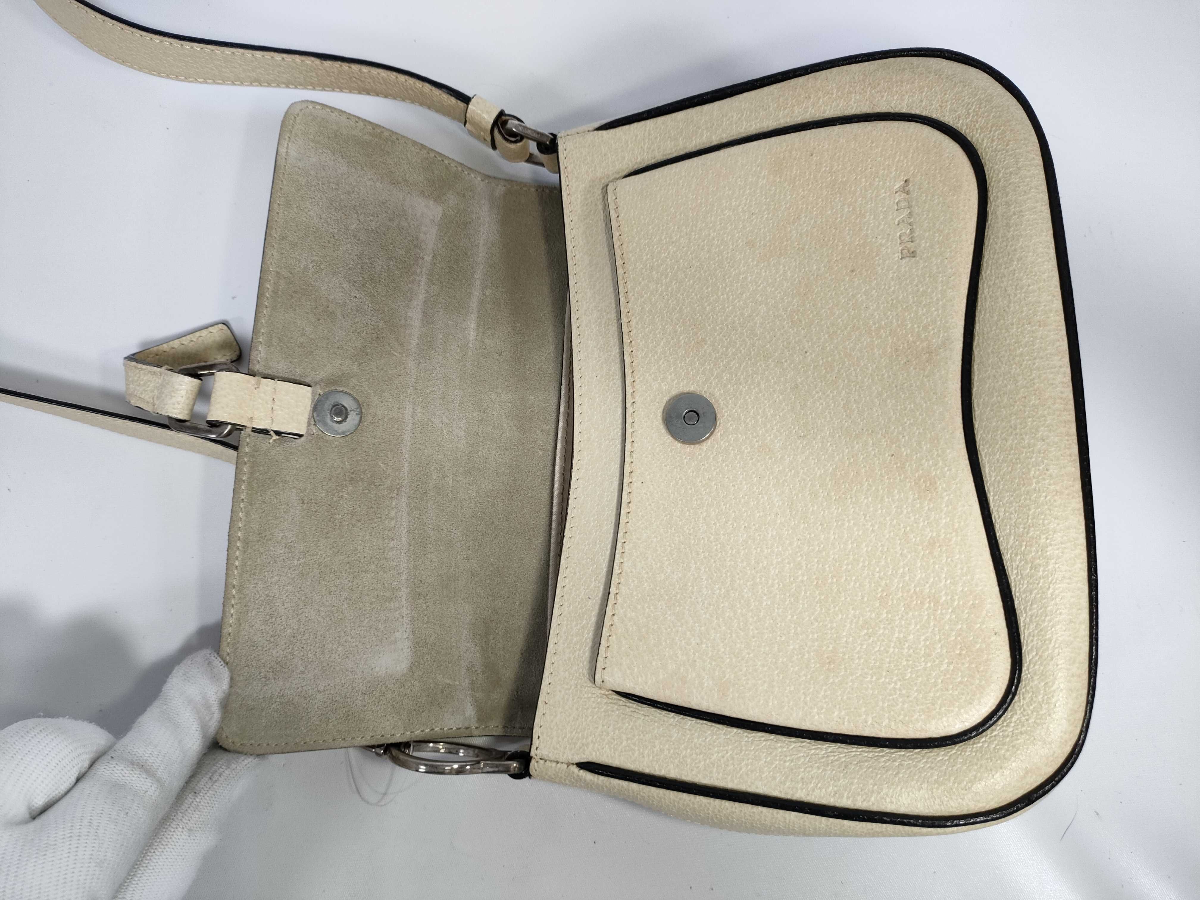 beige shoulder bag — view 8