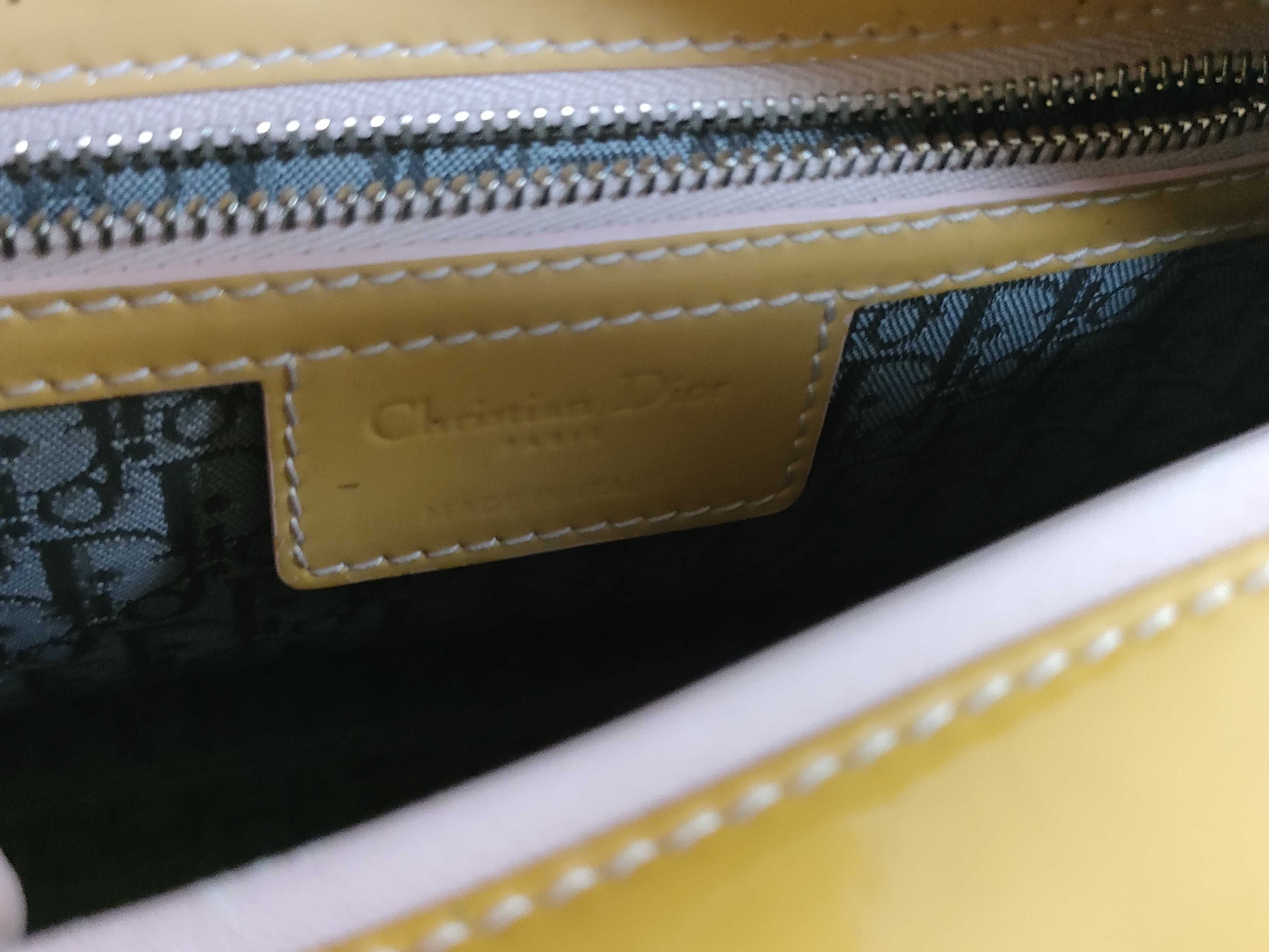 Lady Dior Enamel Handbag with ST (Model 14-MA-0110) — view 12