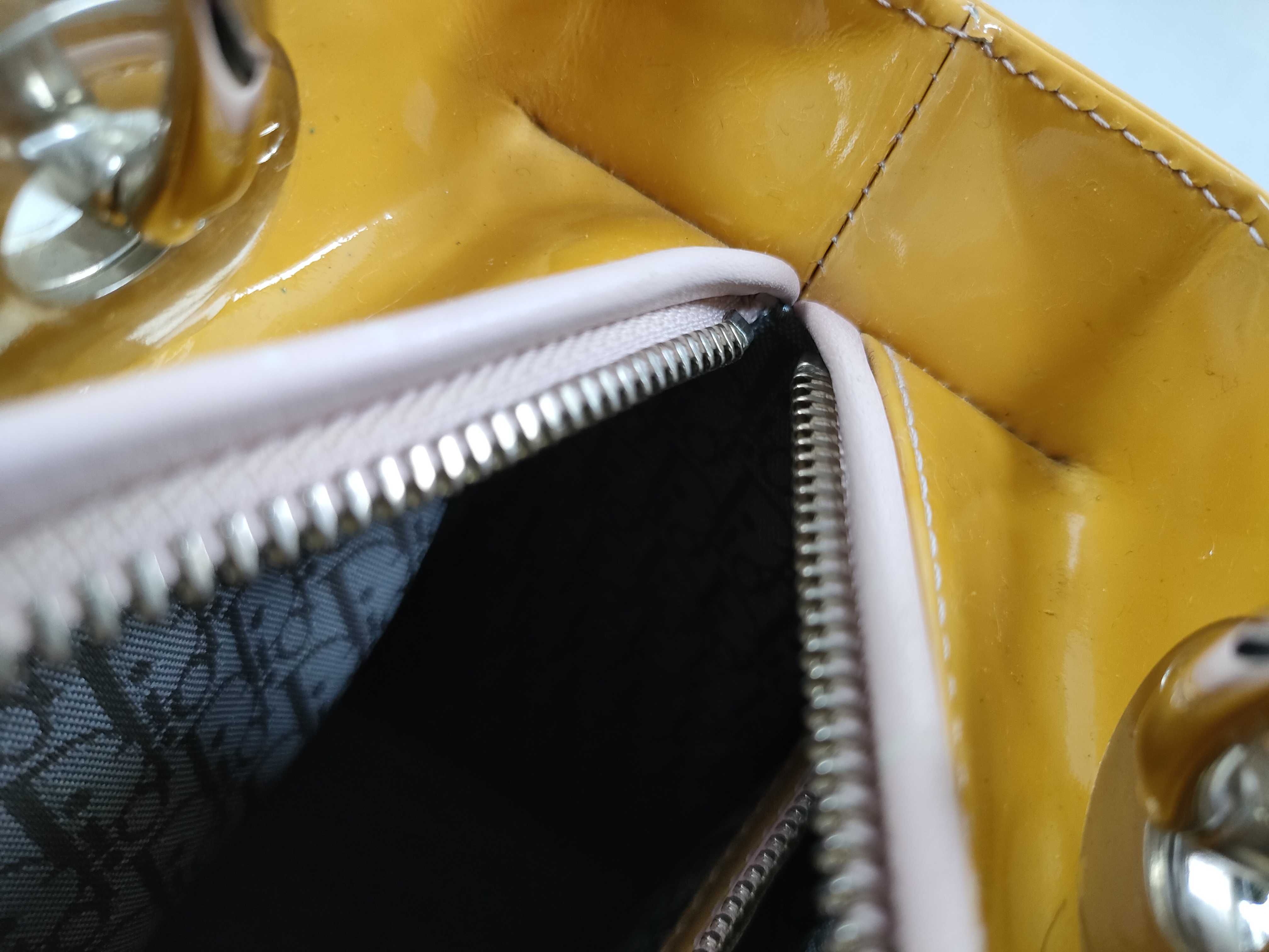 Lady Dior Enamel Handbag with ST (Model 14-MA-0110) — view 14
