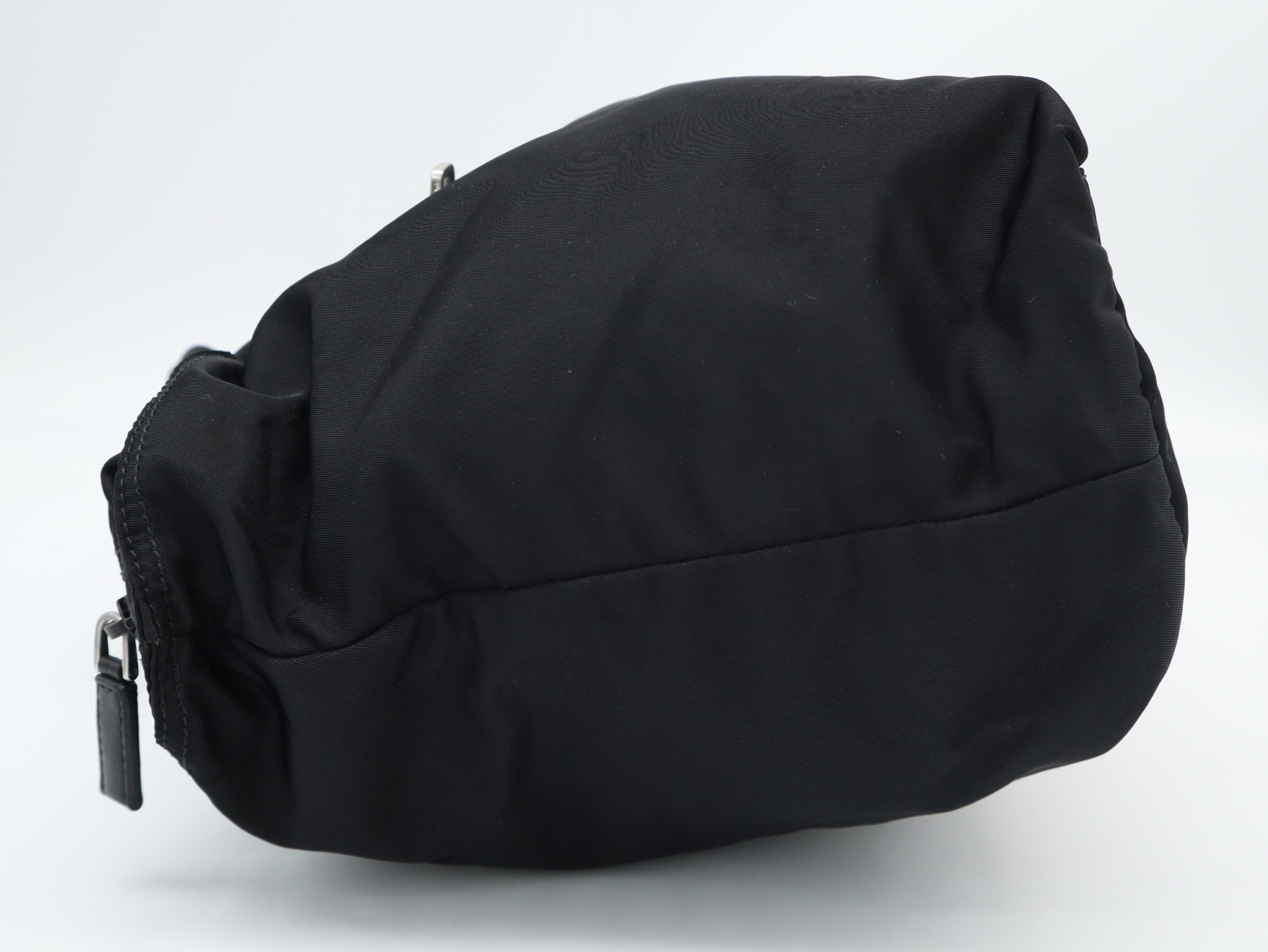 Nylon Black Tote Bag — view 3