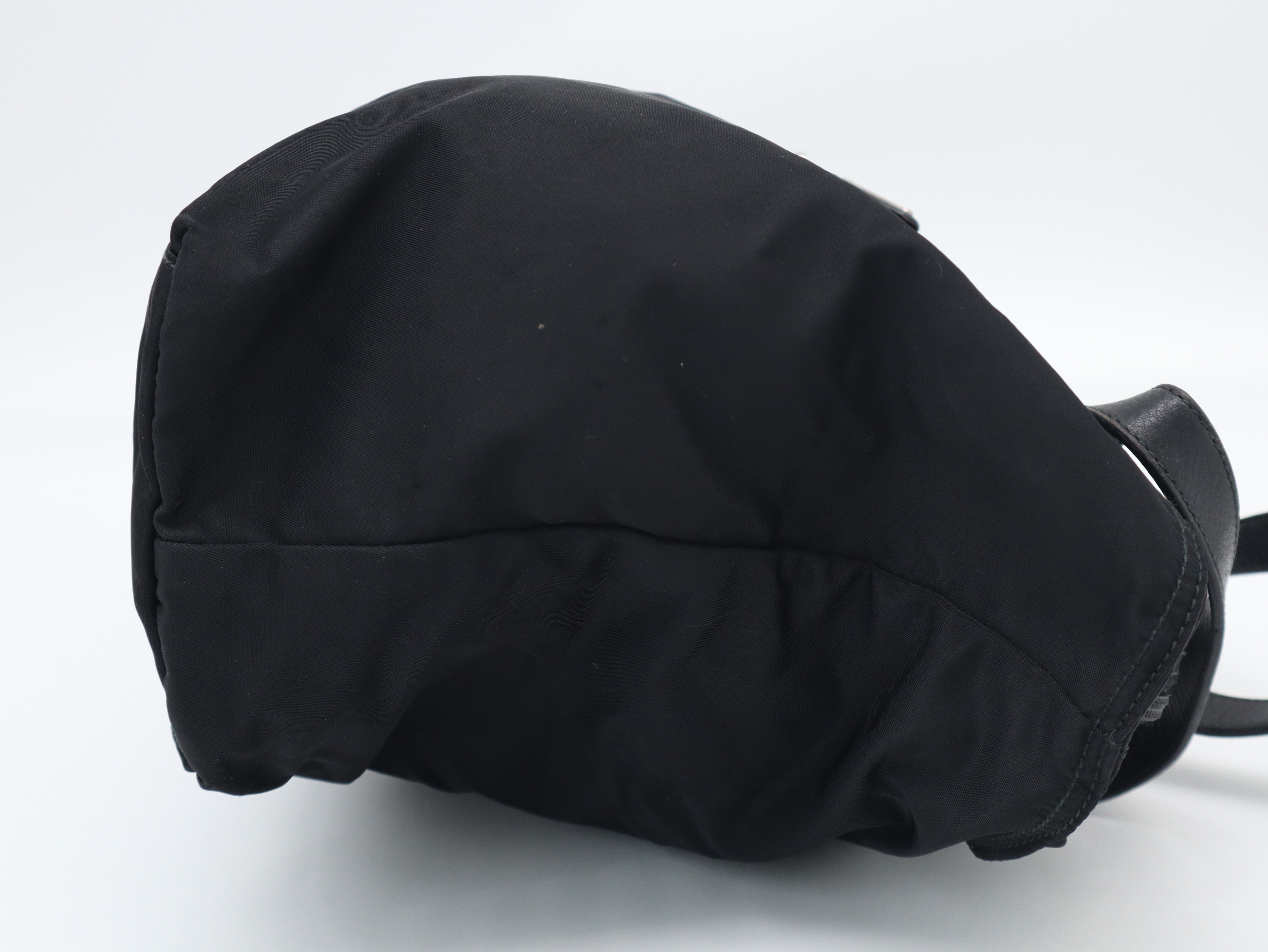 Nylon Black Tote Bag — view 4