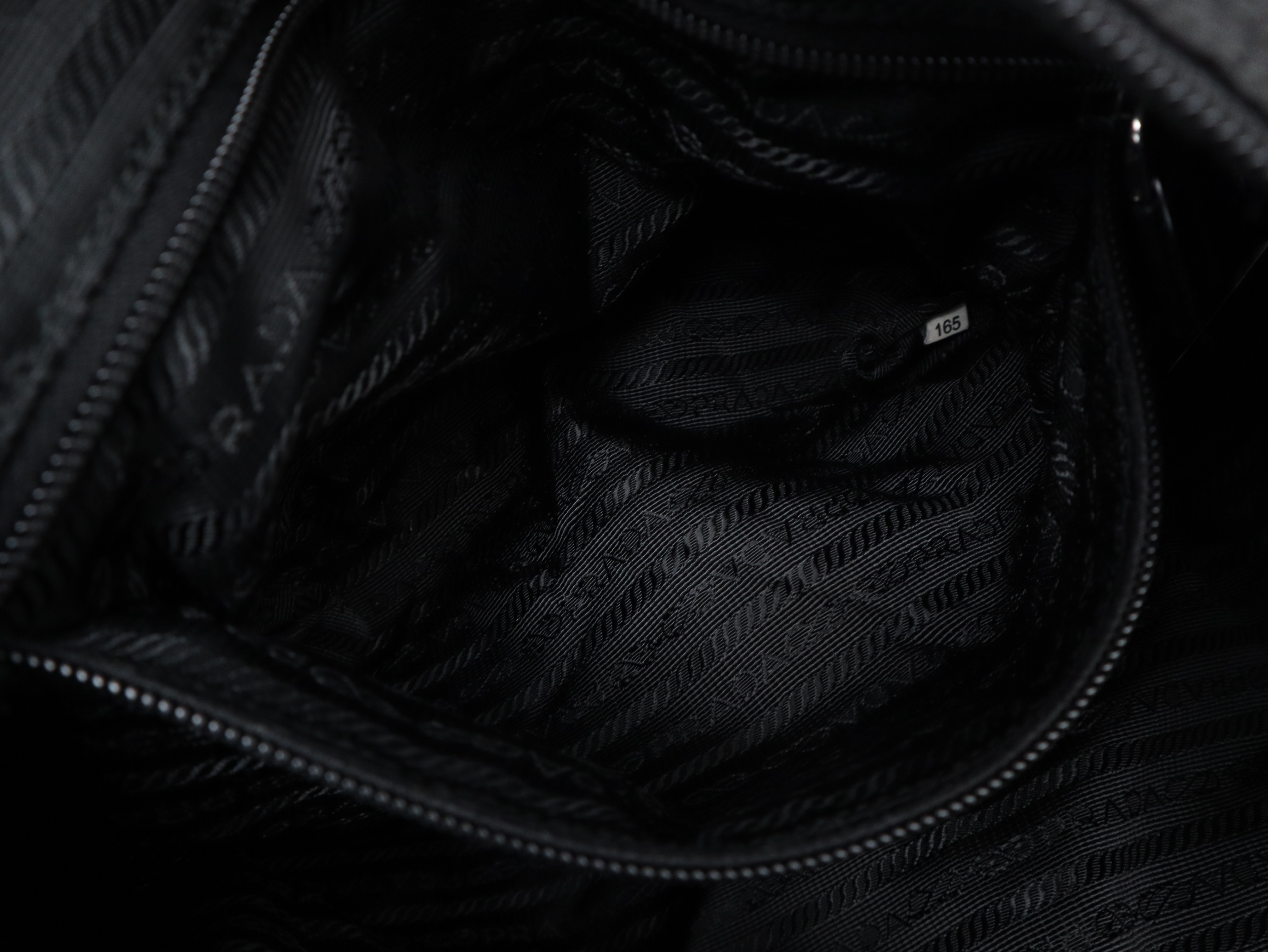 Nylon Black Tote Bag — view 9