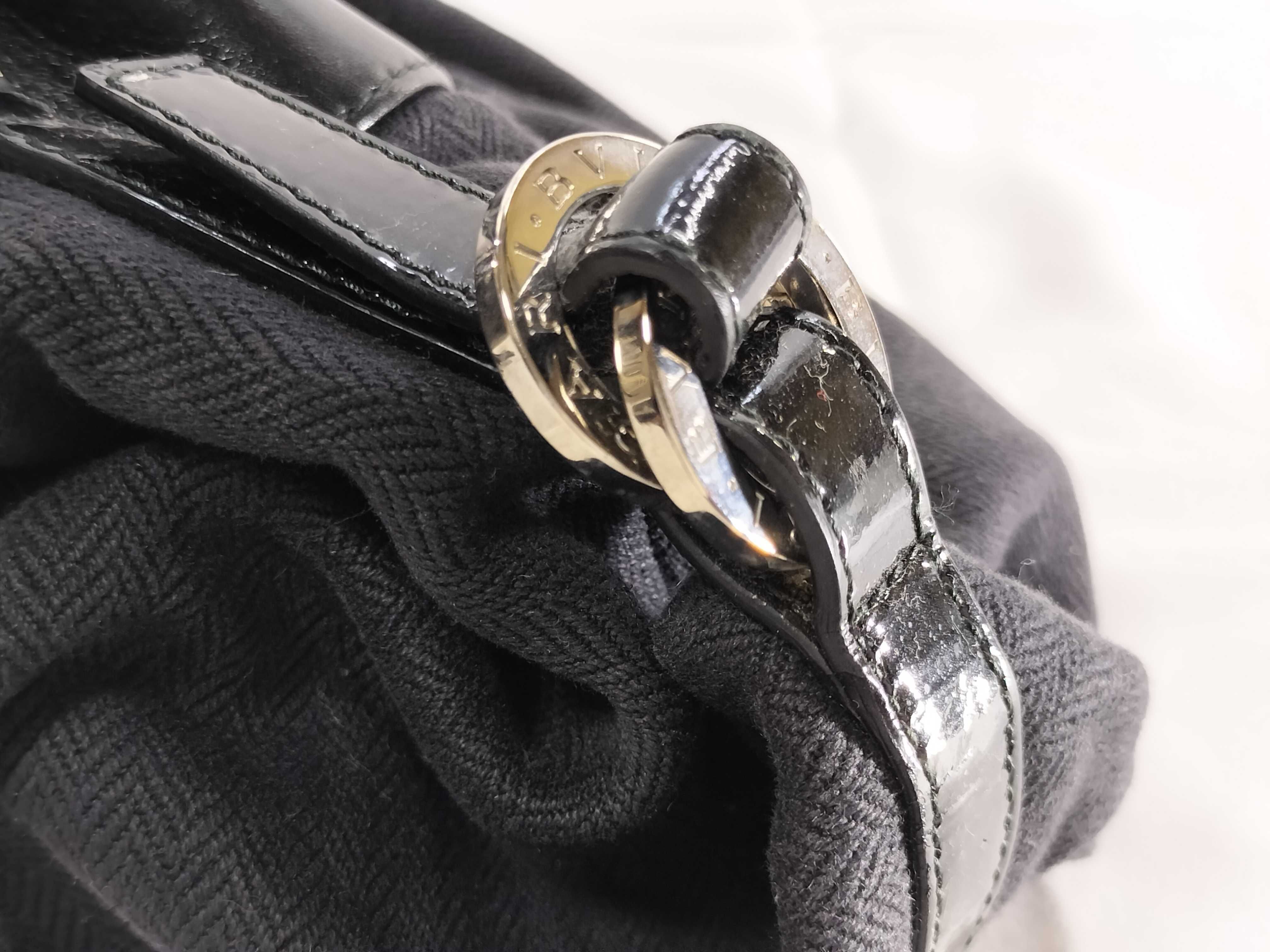 Chandra Leather x Canvas Handbag — view 12