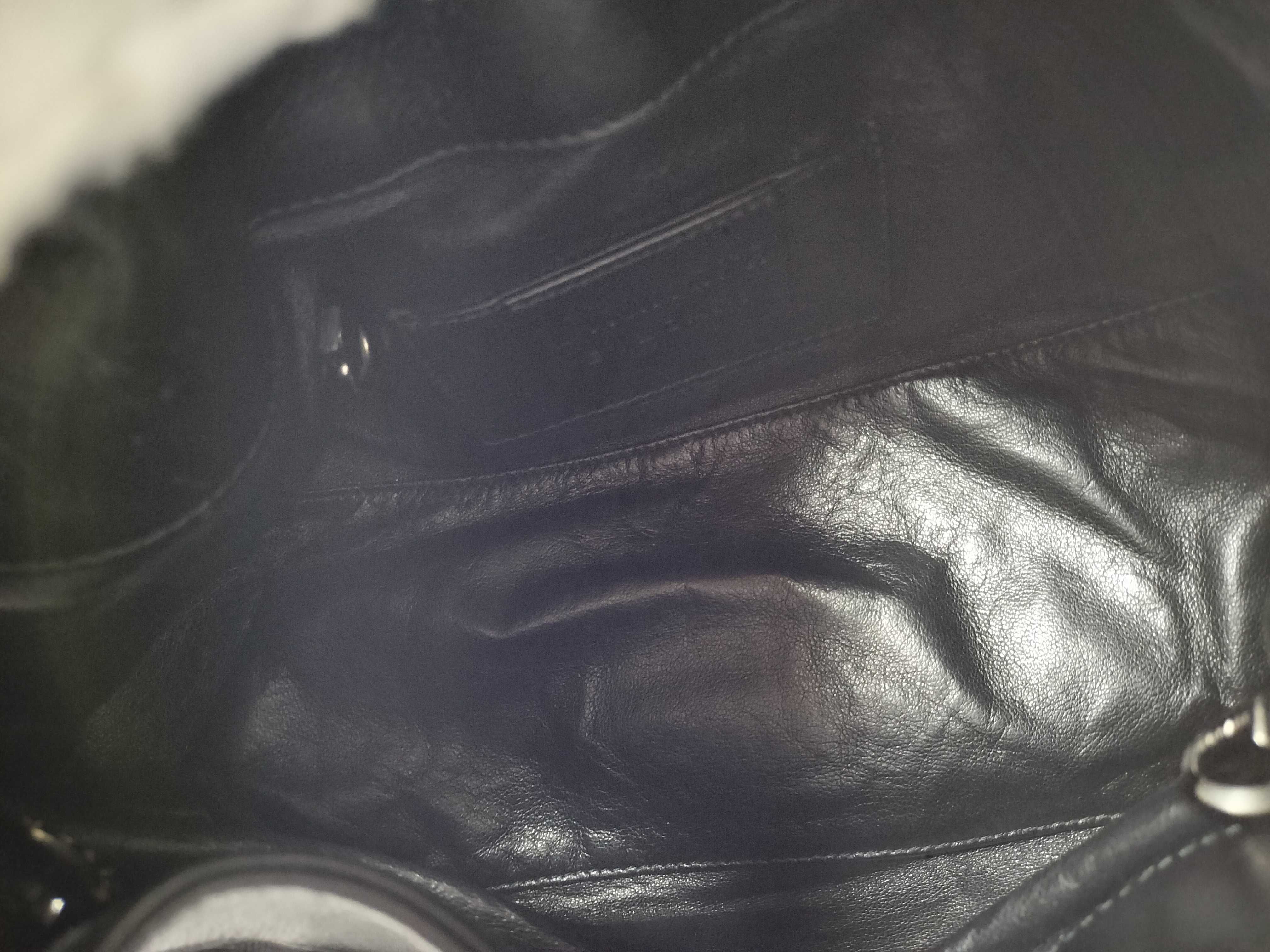 Chandra Leather x Canvas Handbag — view 8