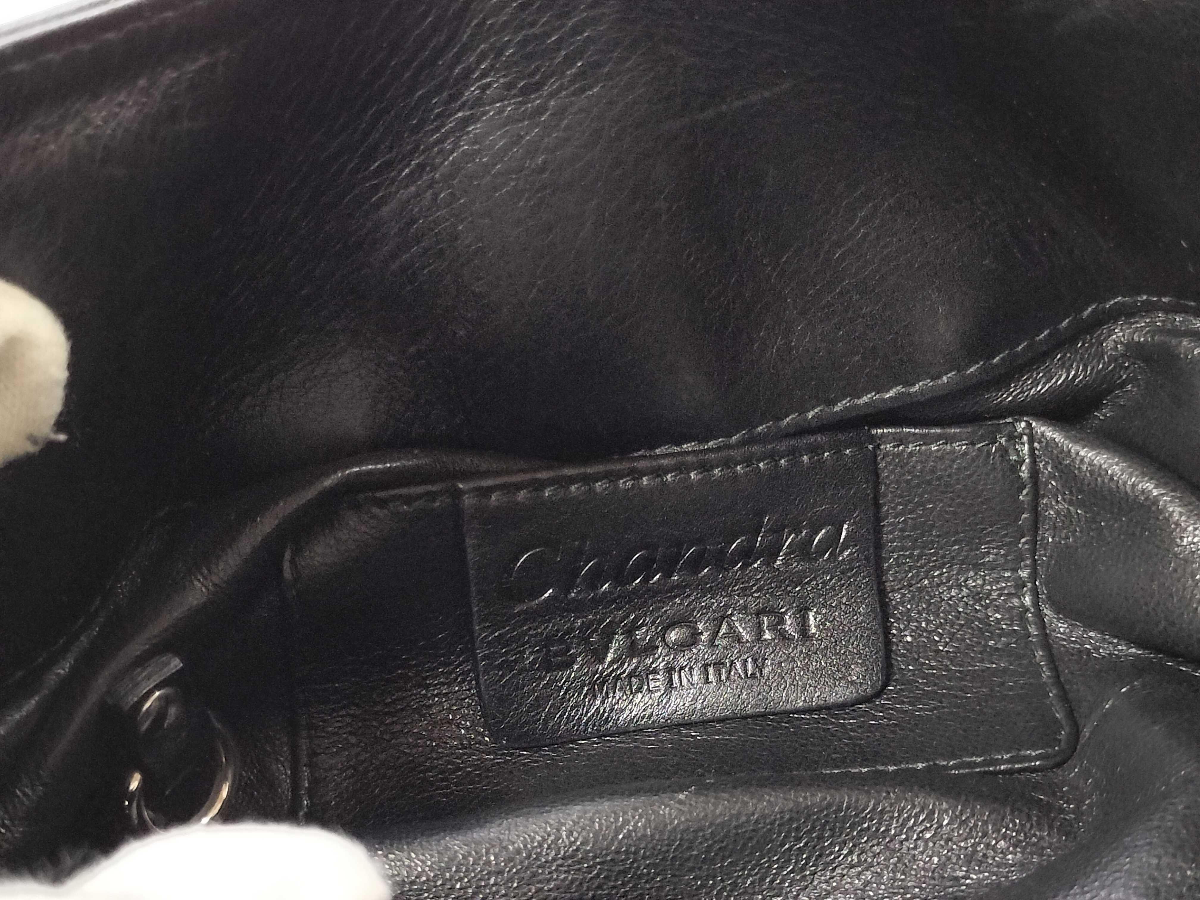 Chandra Leather x Canvas Handbag — view 9