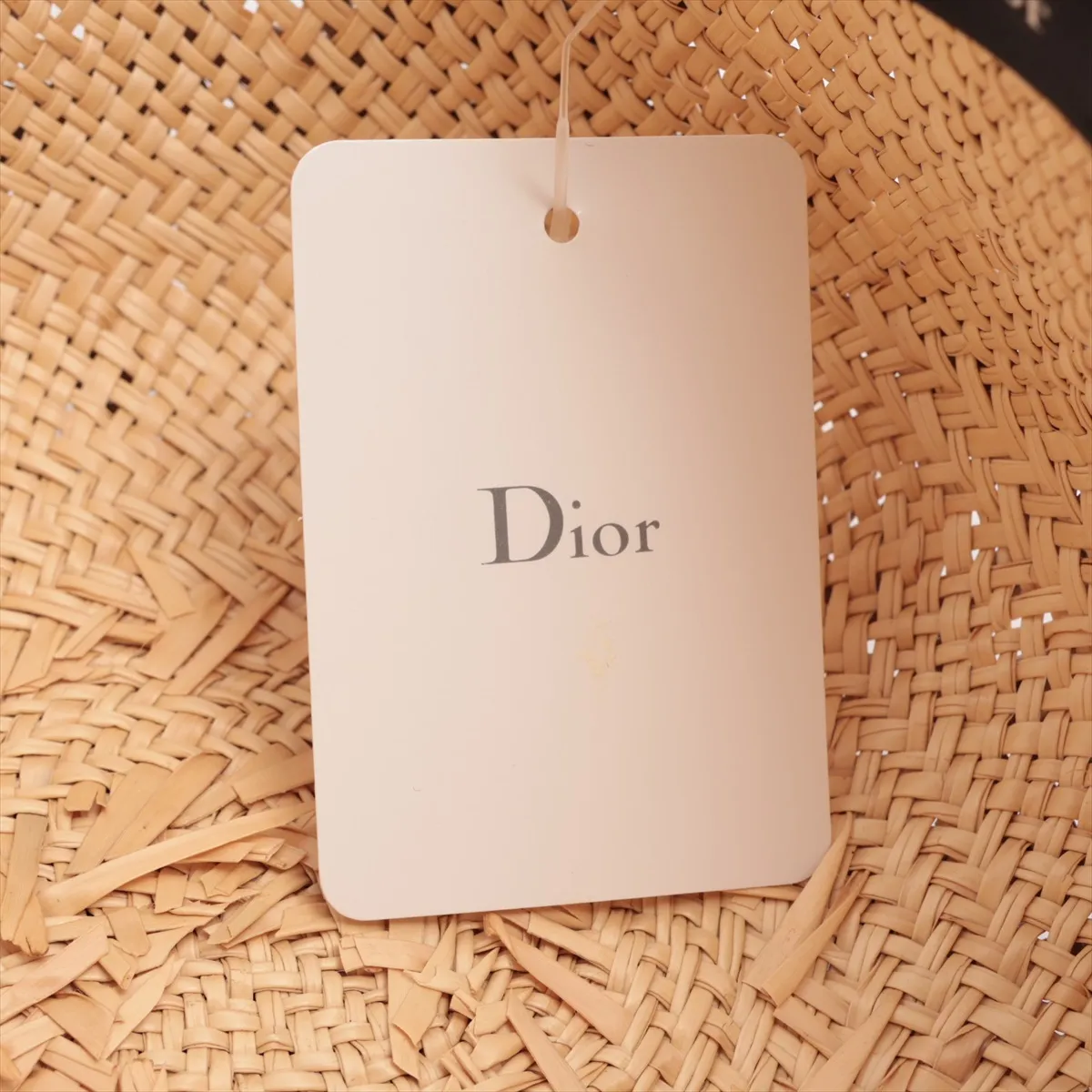logo hat, straw, beige. — view 6