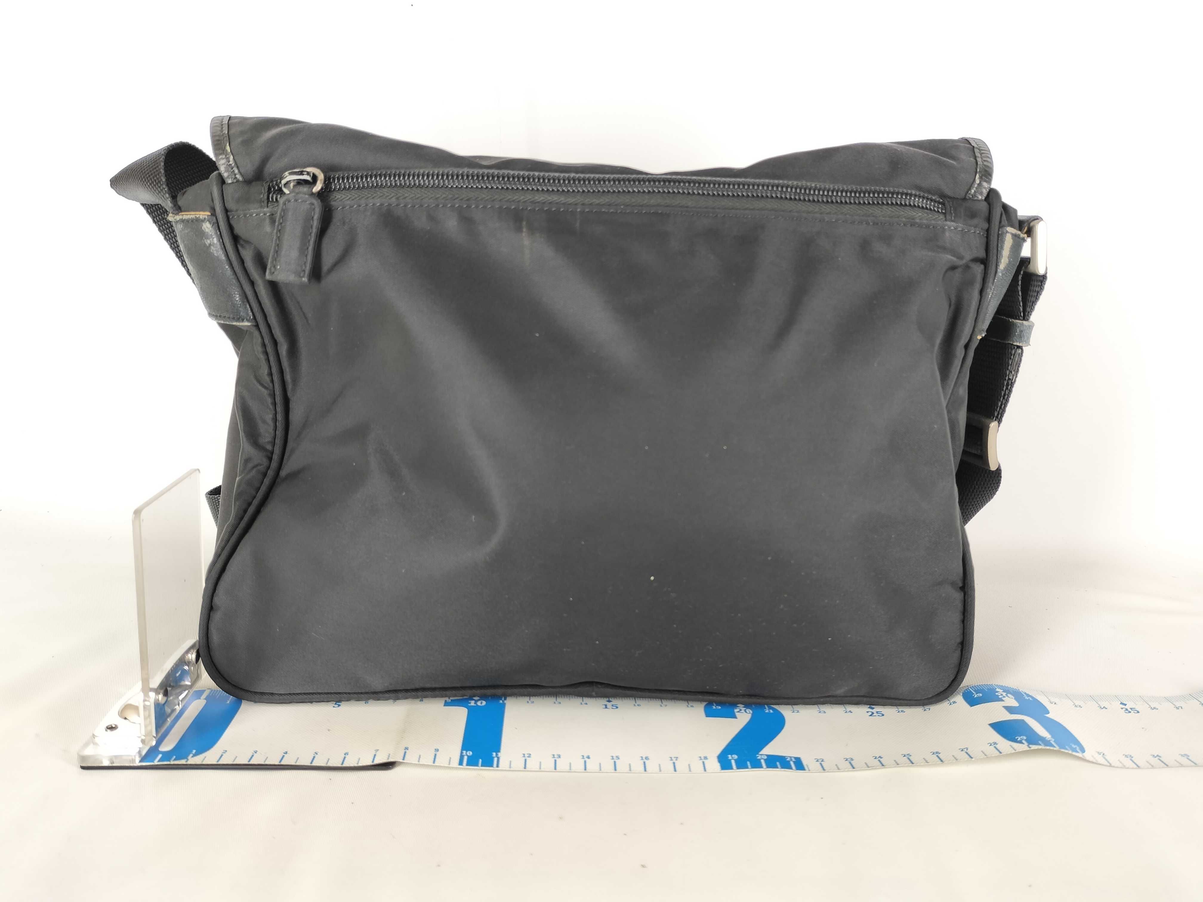 Nylon Messenger Shoulder Bag — view 2
